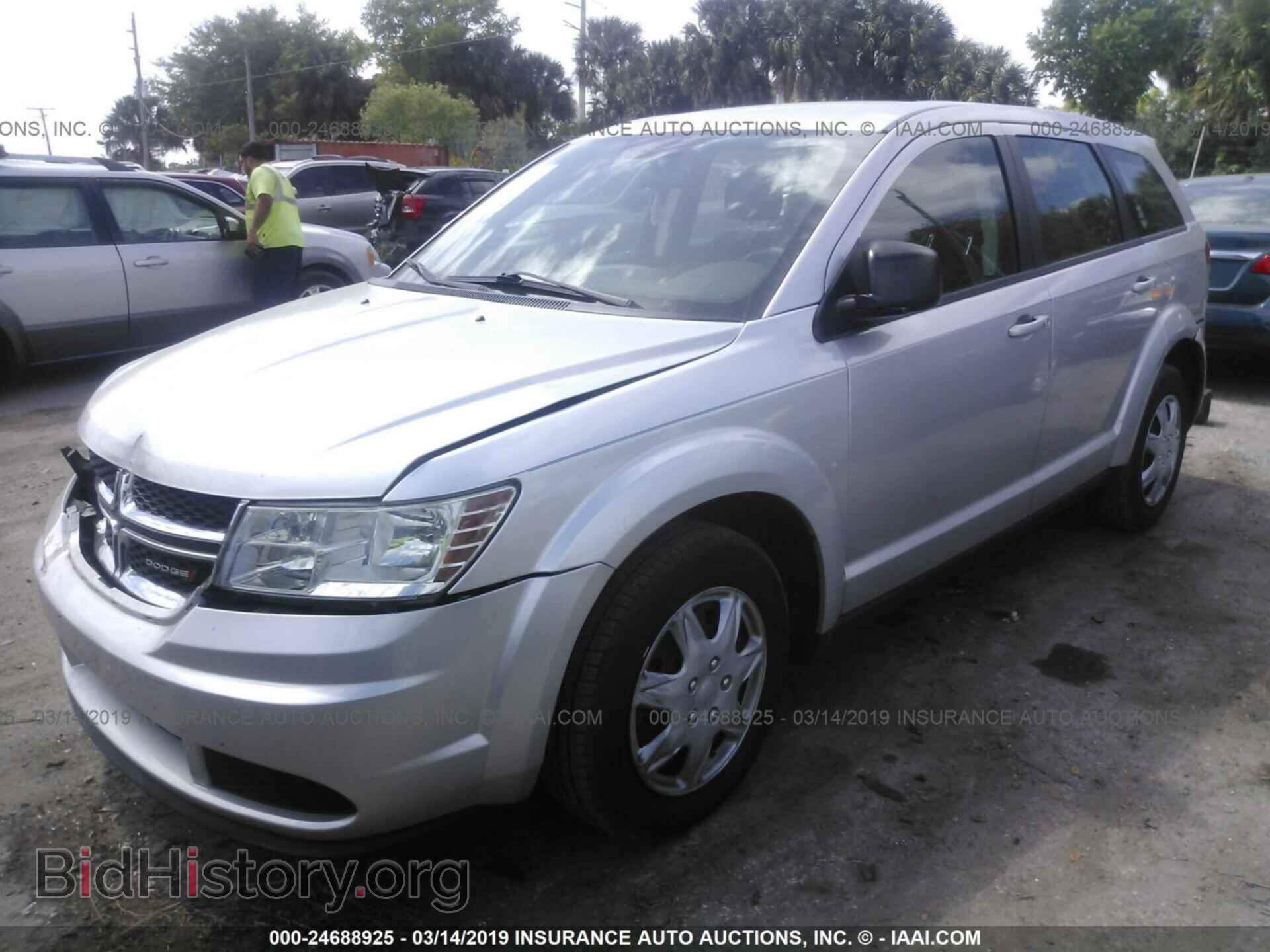 2014 DODGE JOURNEY - VIN: 3C4PDCAB5ET308604 - Фото 2