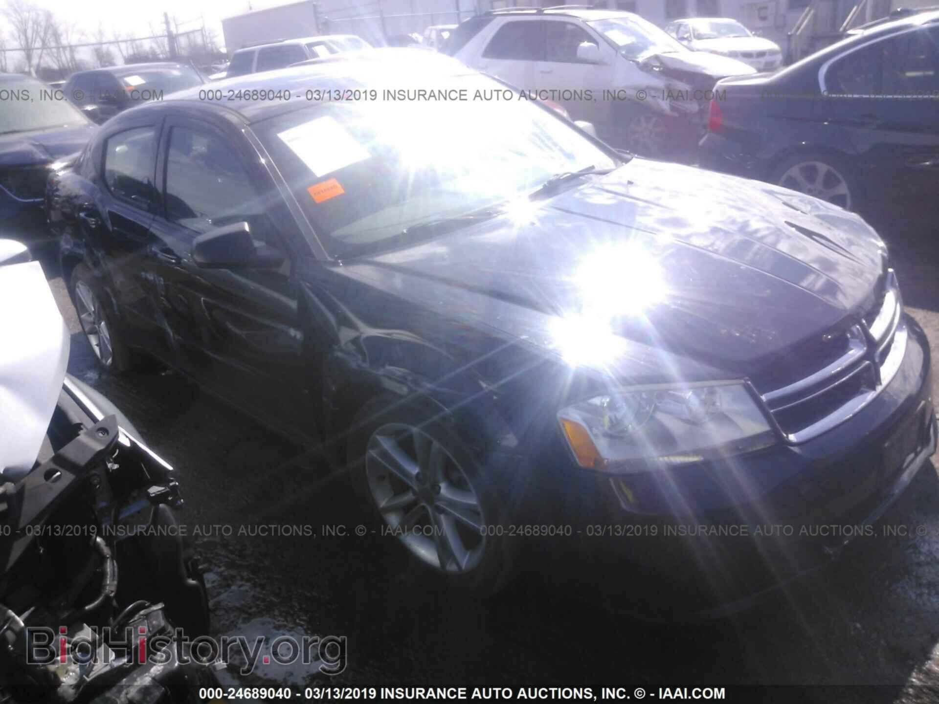 Photo 1C3CDZAG6DN521478 - DODGE AVENGER 2013