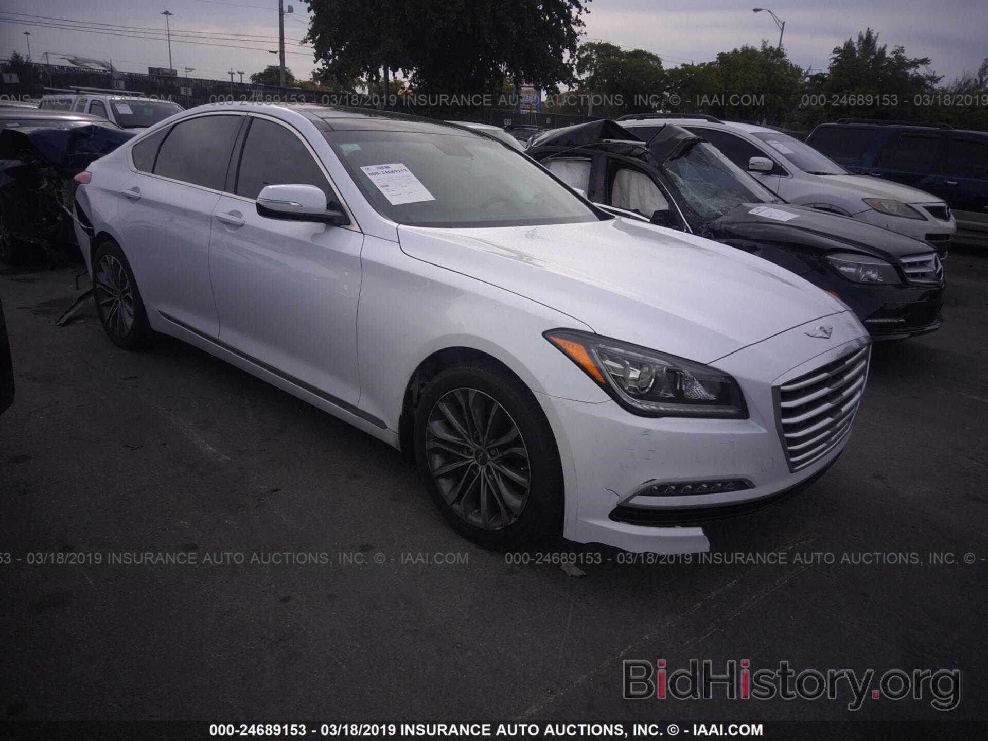 Photo KMHGN4JE8GU136876 - HYUNDAI GENESIS 2016