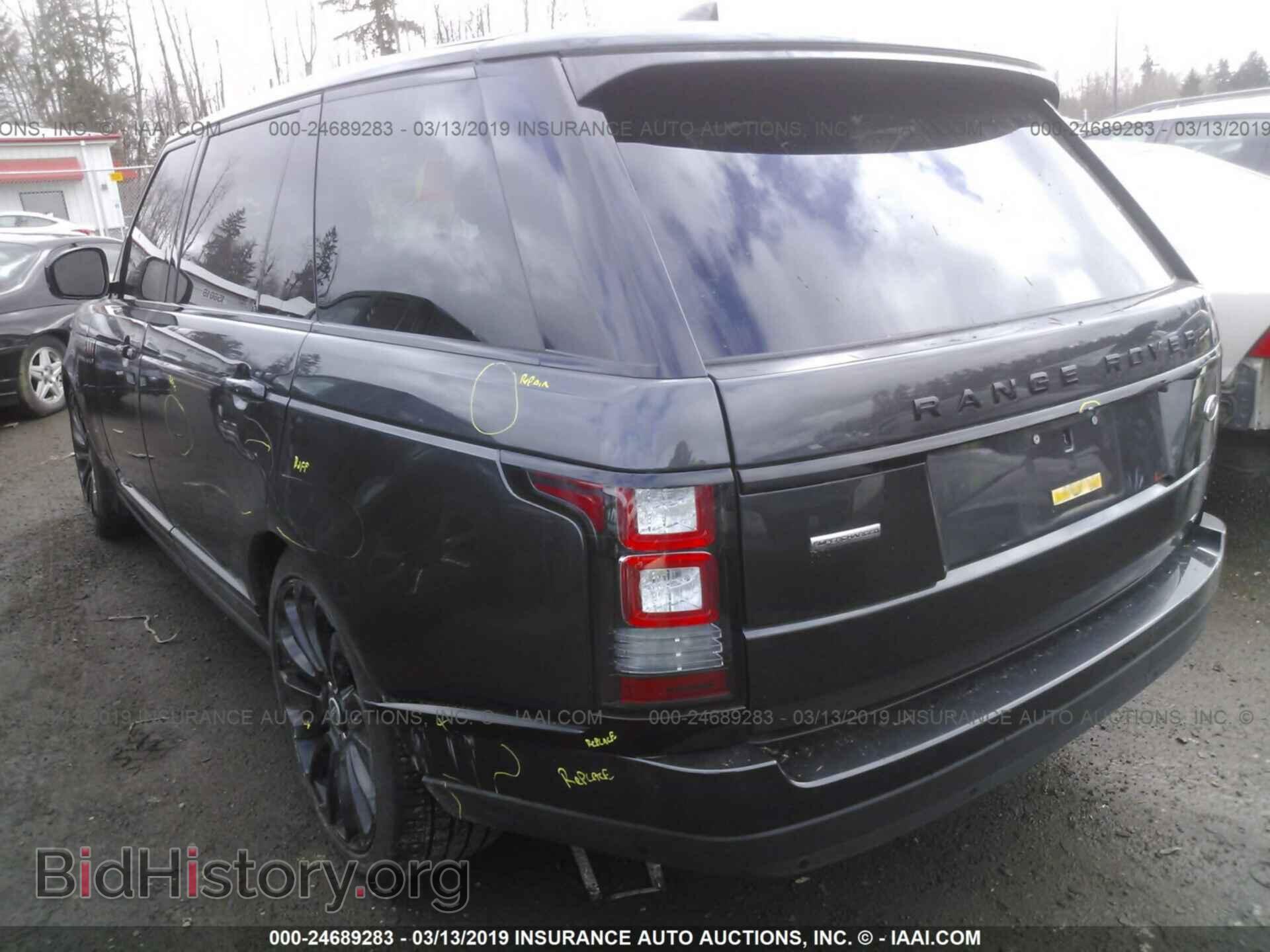 2017 LAND ROVER RANGE ROVER - VIN: SALGS5FEXHA328601 - Фото 3