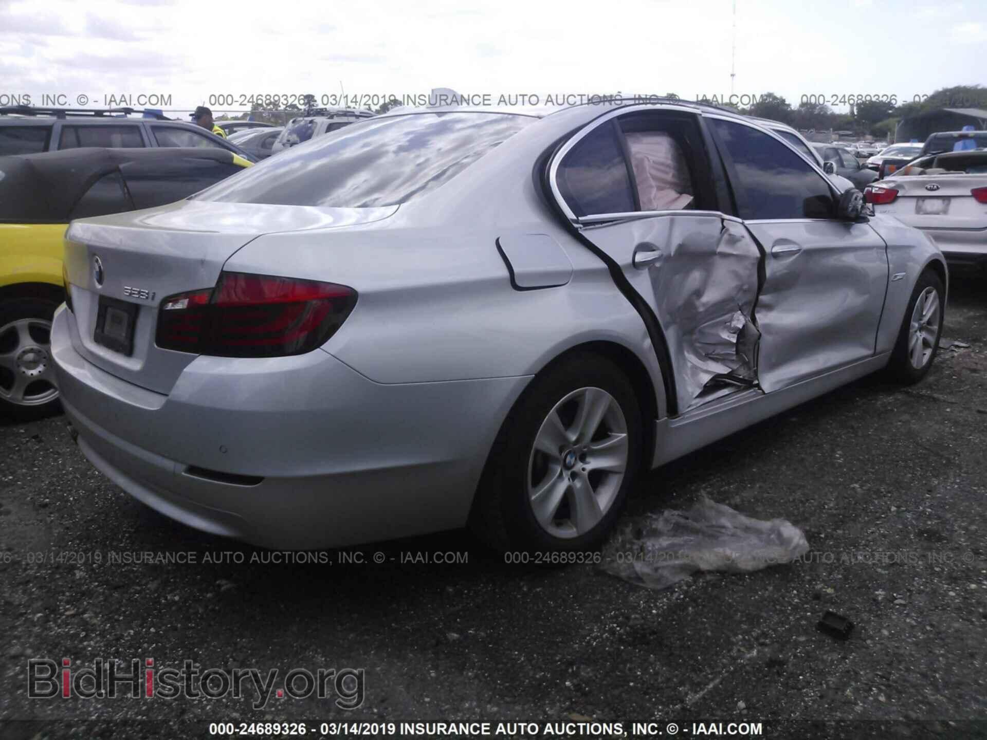 2012 BMW 528 - VIN: WBAXG5C52CDW92500 - Фото 4