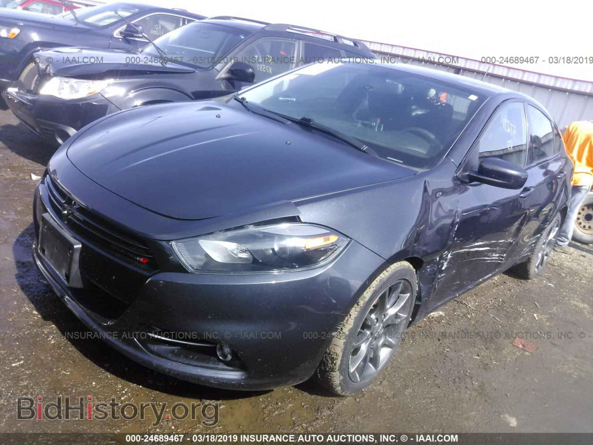 2013 DODGE DART - VIN: 1C3CDFBA5DD322663 - Фото 2