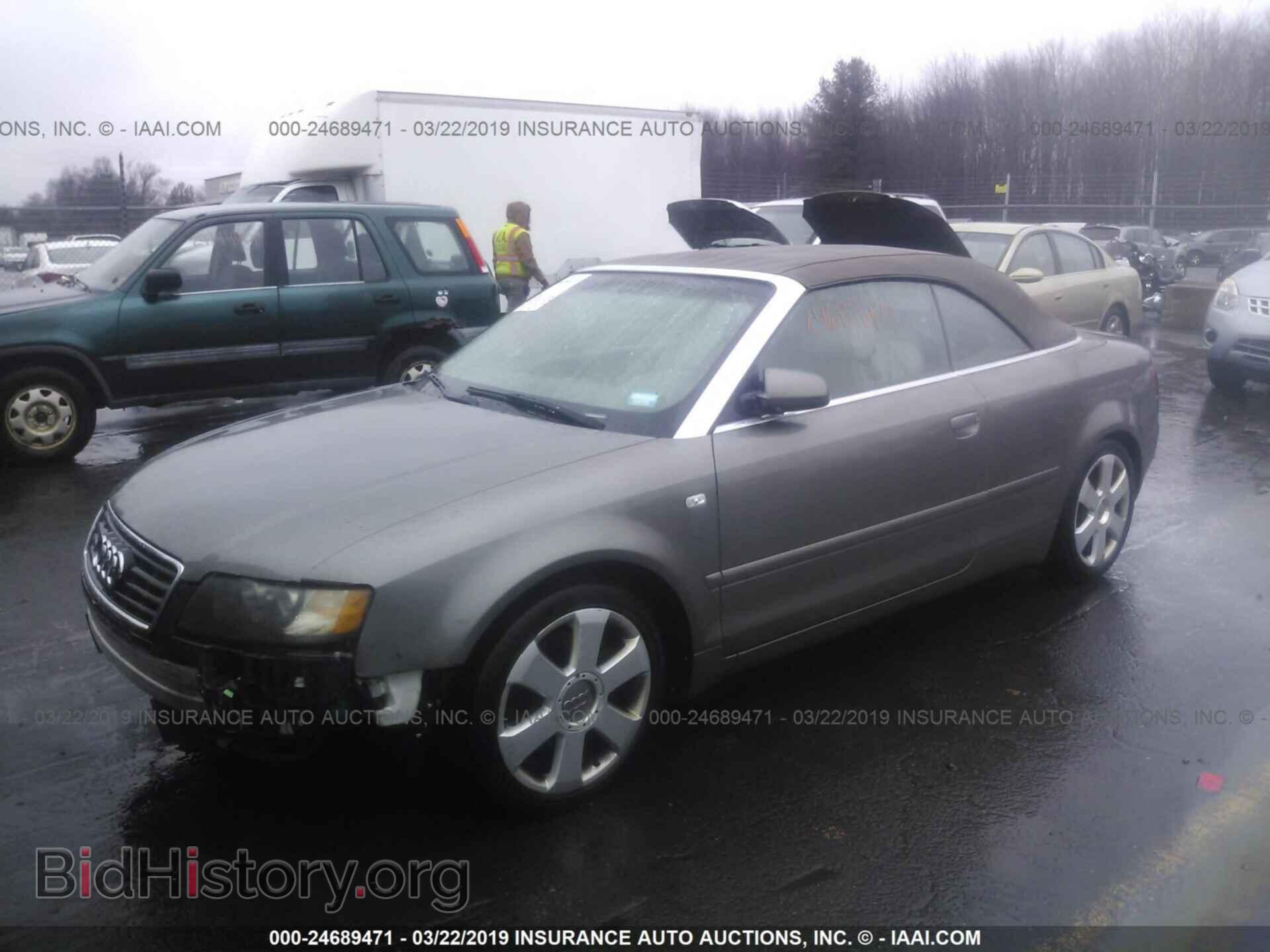 2005 AUDI A4 - VIN: WAUDT48H95K018760 - Фото 2