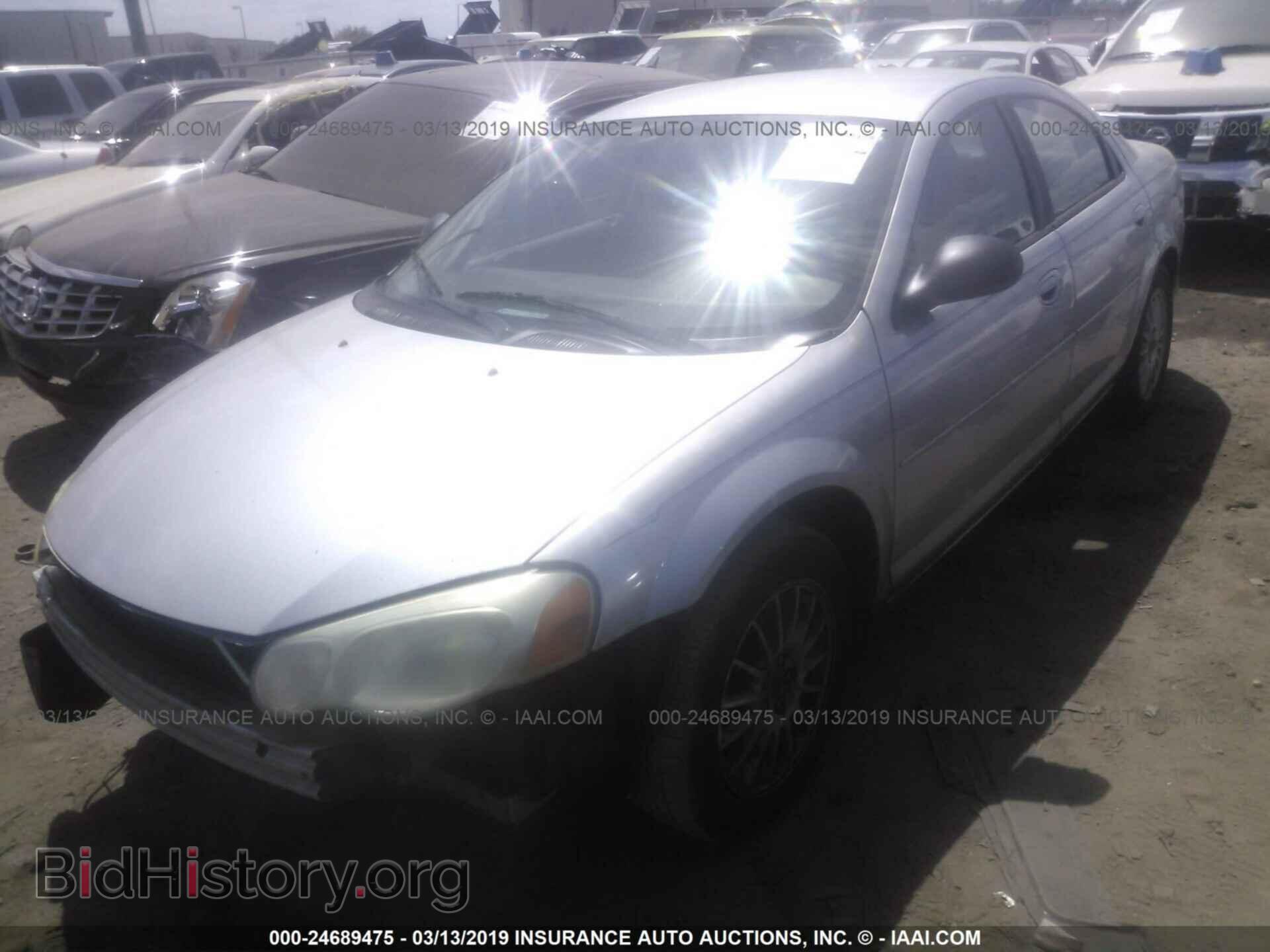 2006 CHRYSLER SEBRING - VIN: 1C3EL46X76N189920 - Фото 2