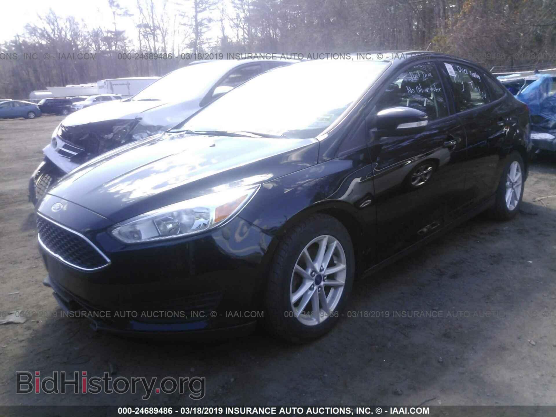 2016 FORD FOCUS - VIN: 1FADP3F2XGL265482 - Фото 2