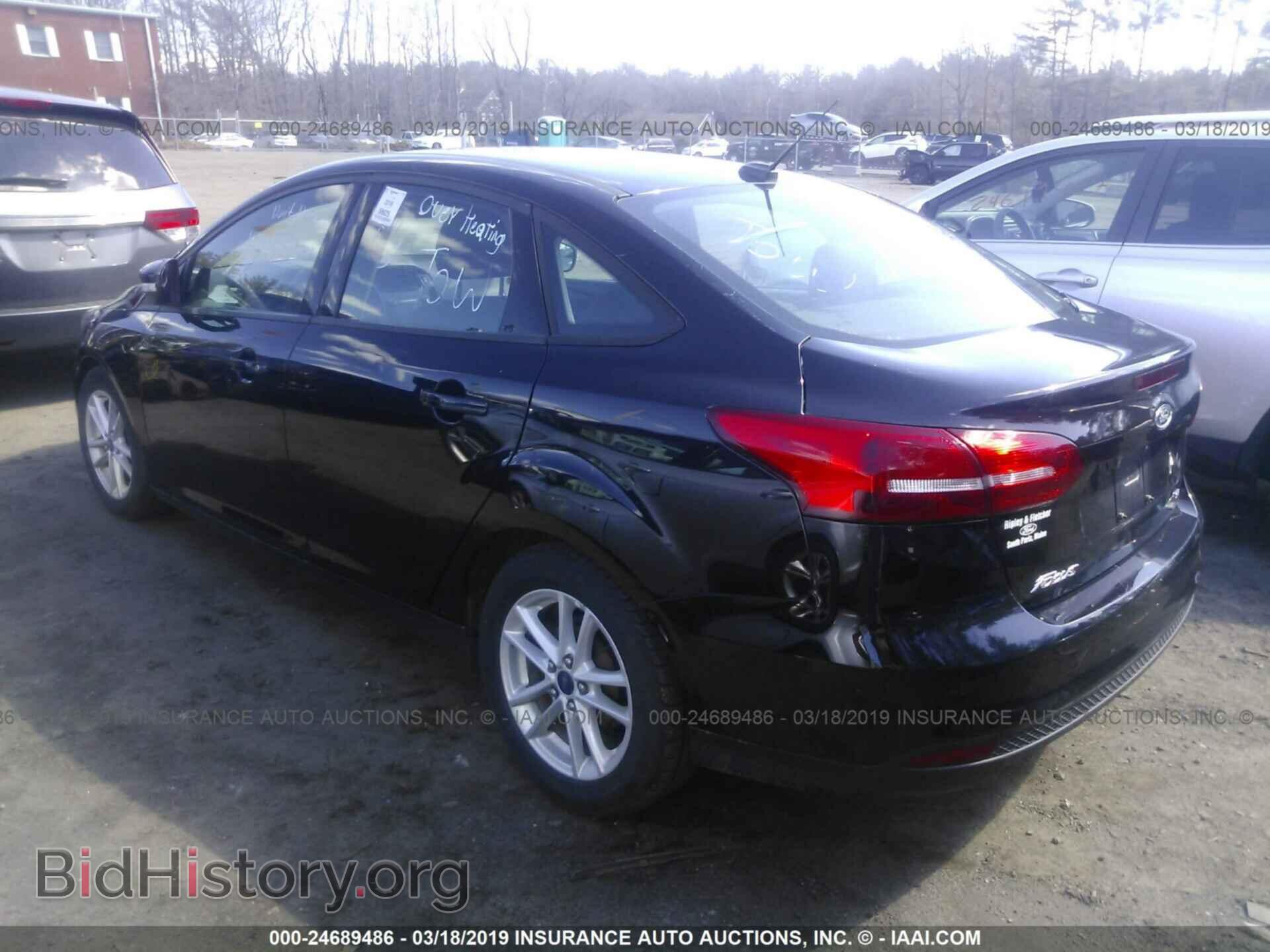 2016 FORD FOCUS - VIN: 1FADP3F2XGL265482 - Фото 3
