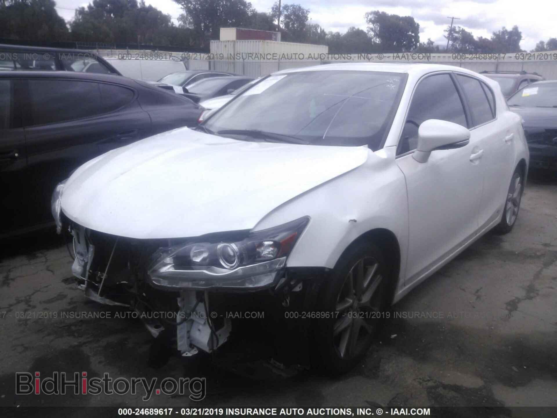 2017 LEXUS CT - VIN: JTHKD5BHXH2285009 - Фото 2