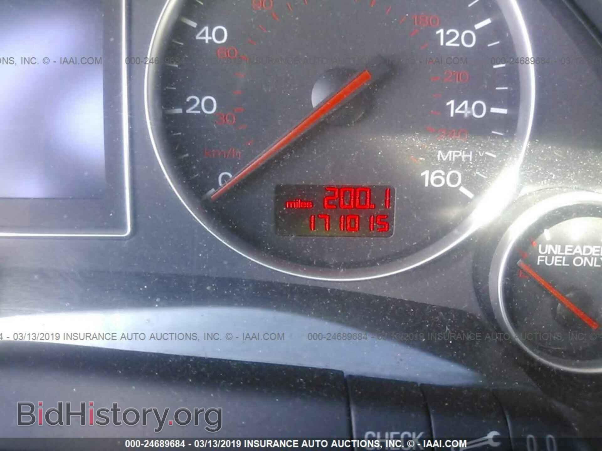 2002 AUDI A4 - VIN: WAULC68E82A284141 - Фото 7