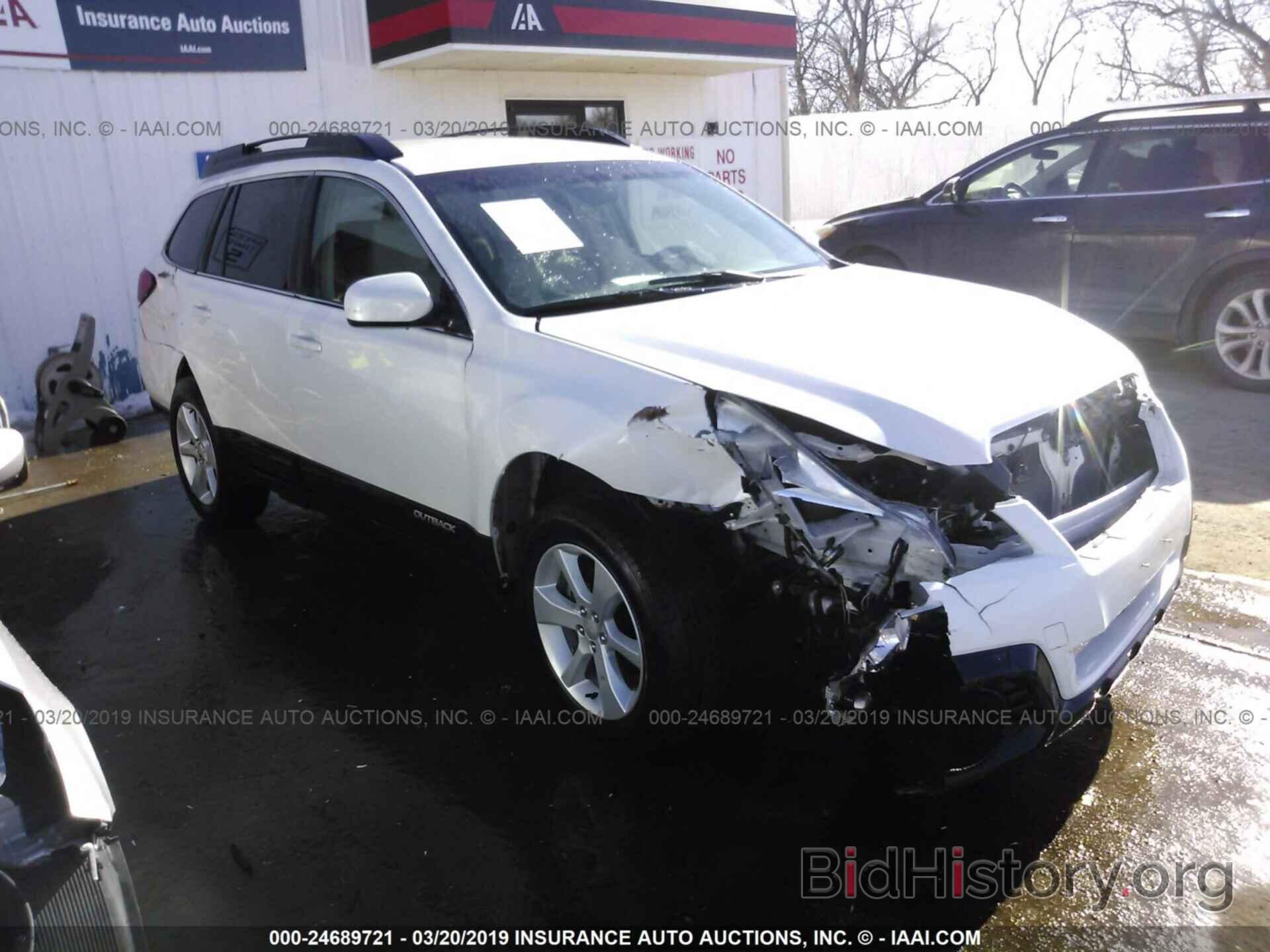 Photo 4S4BRBCCXE3317303 - SUBARU OUTBACK 2014