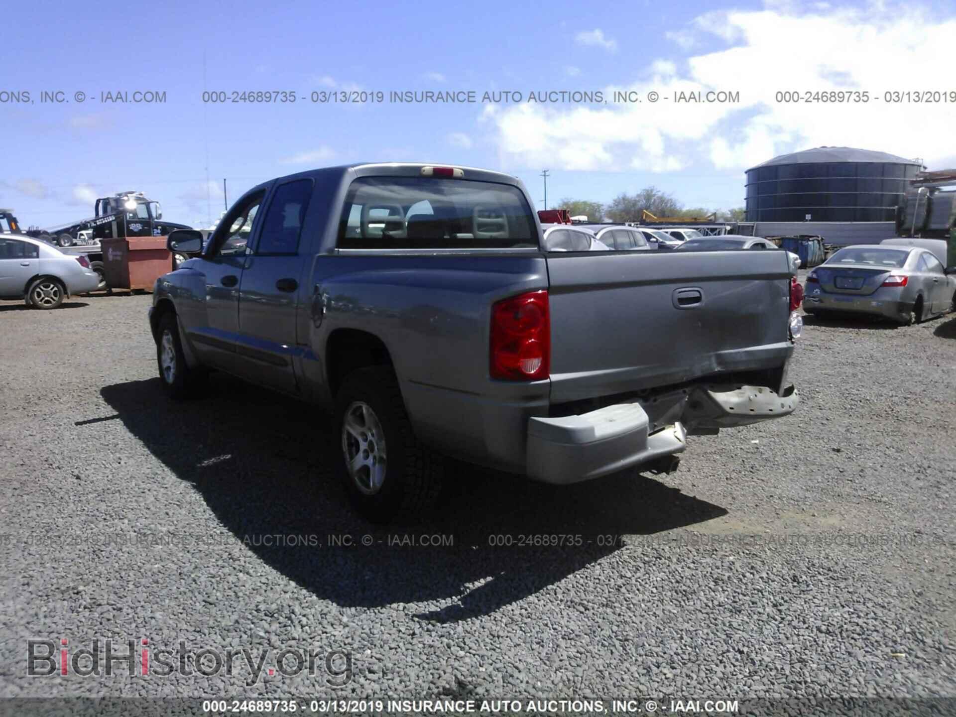 2005 DODGE DAKOTA - VIN: 1D7HE48N15S246312 - Фото 3