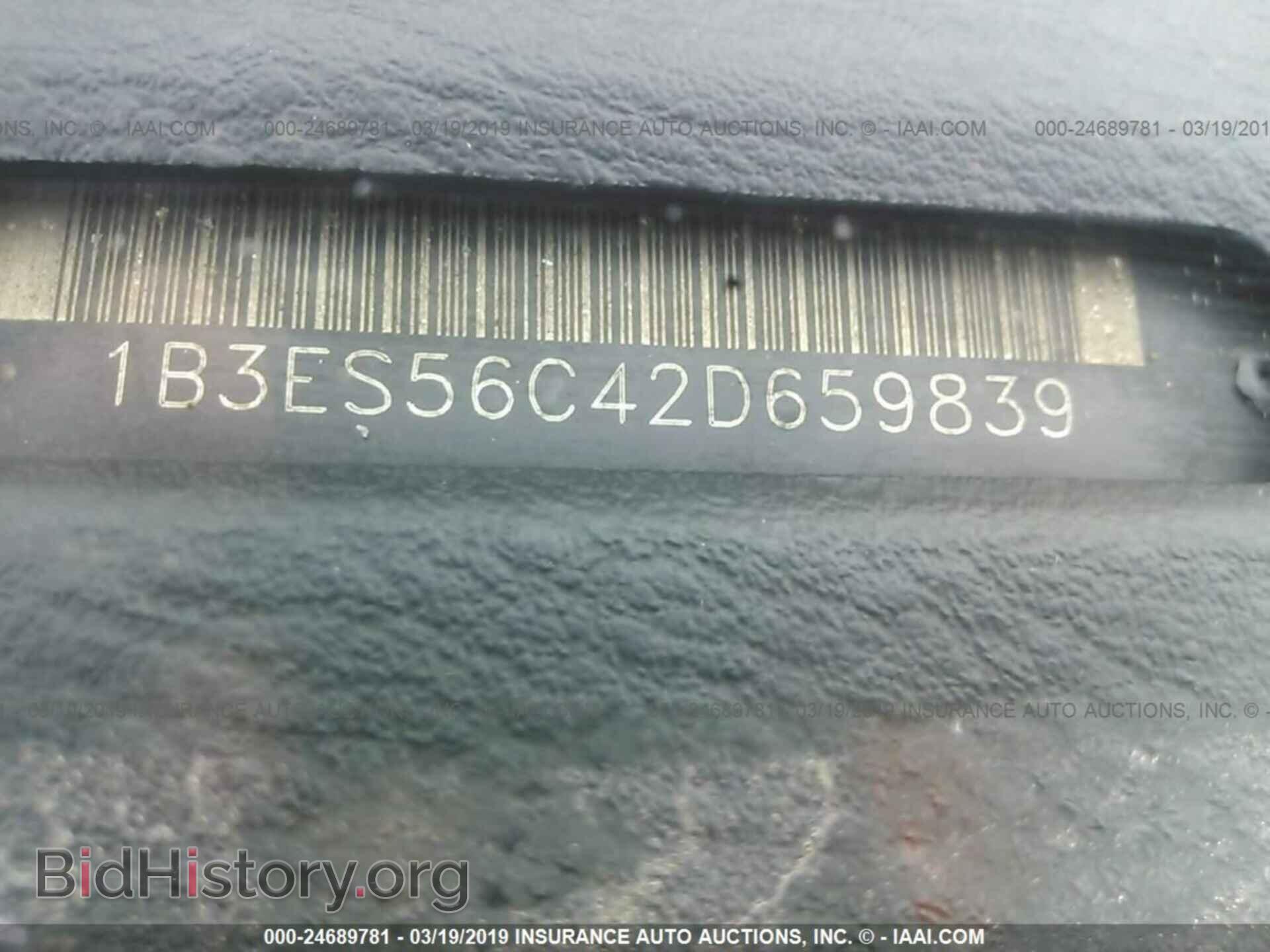 2002 DODGE NEON - VIN: 1B3ES56C42D659839 - Фото 9