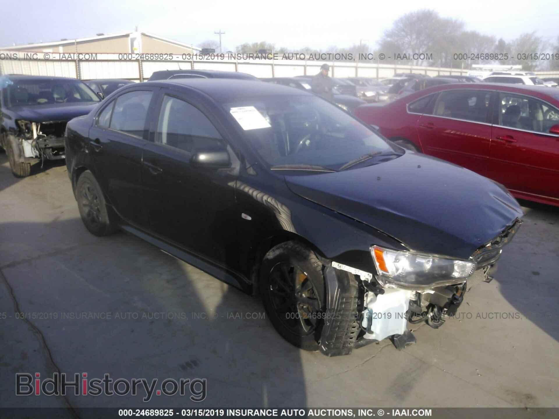 Photo JA32U2FU6CU010966 - MITSUBISHI LANCER 2012