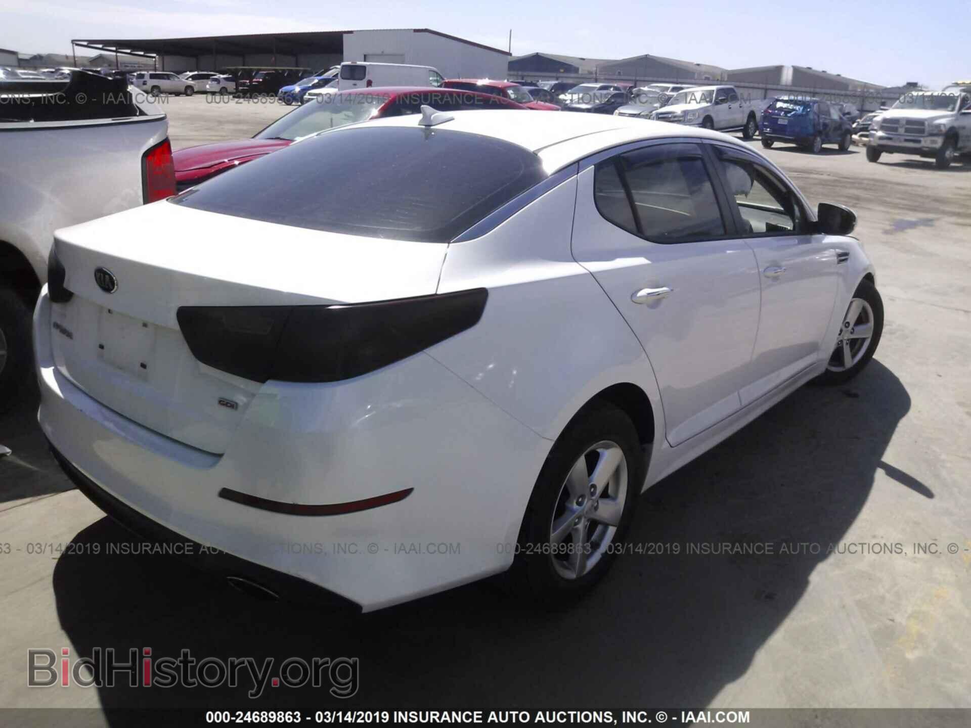 2015 KIA OPTIMA - VIN: KNAGM4A70F5551009 - Photo 4
