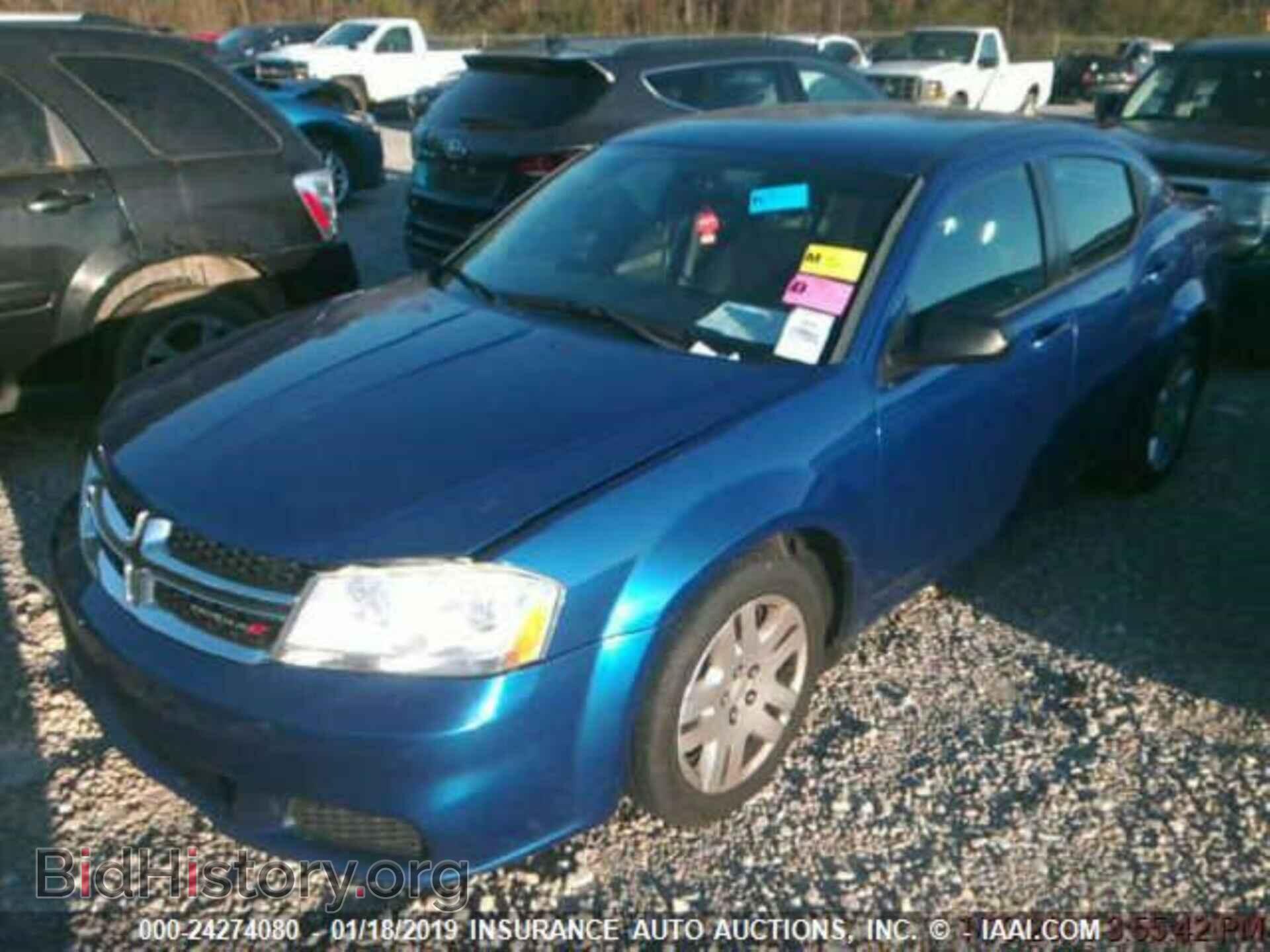 Photo 1C3CDZAB5DN530337 - DODGE AVENGER 2013