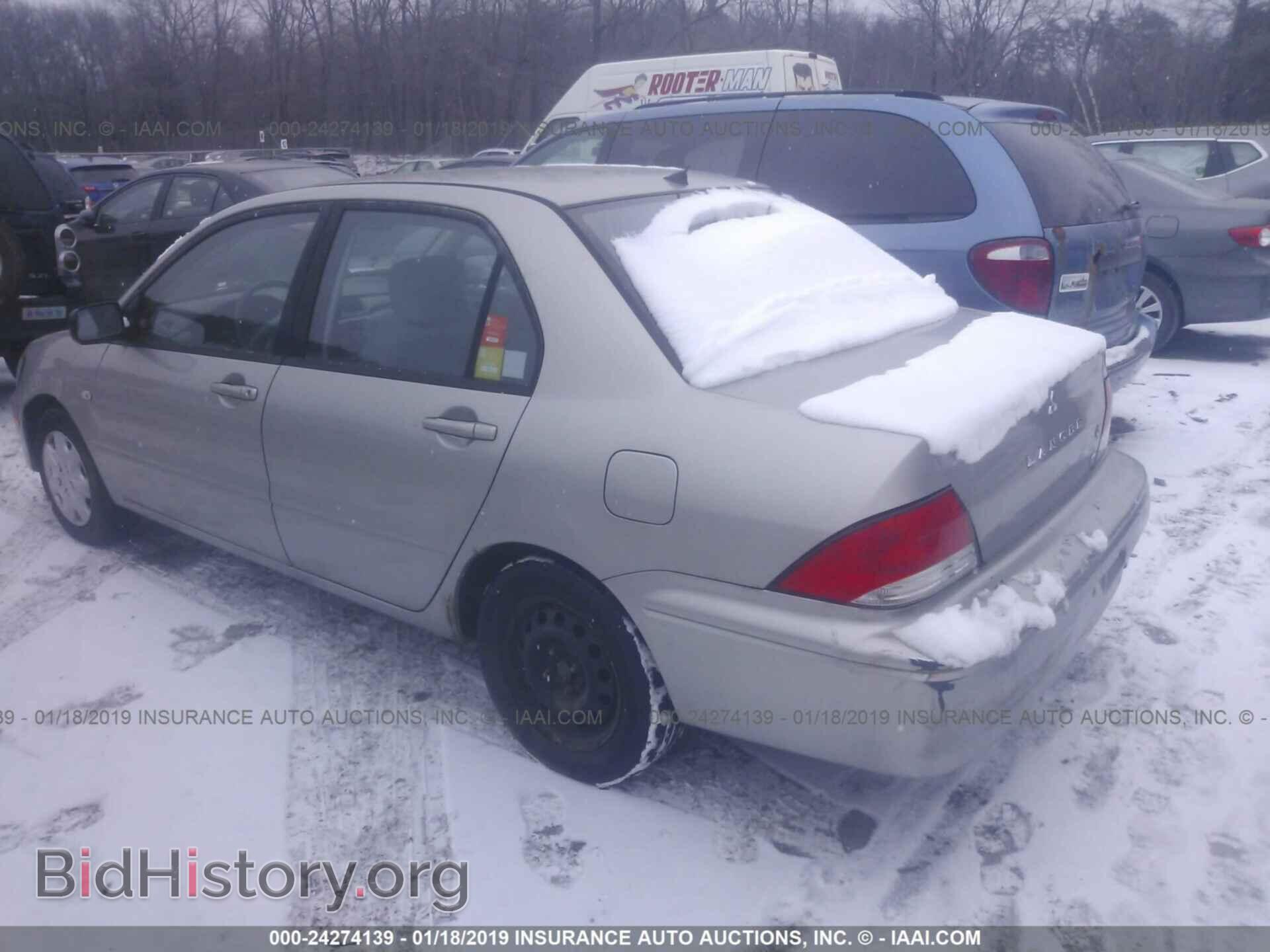 2003 MITSUBISHI LANCER - VIN: JA3AJ26E53U021437 - Фото 3