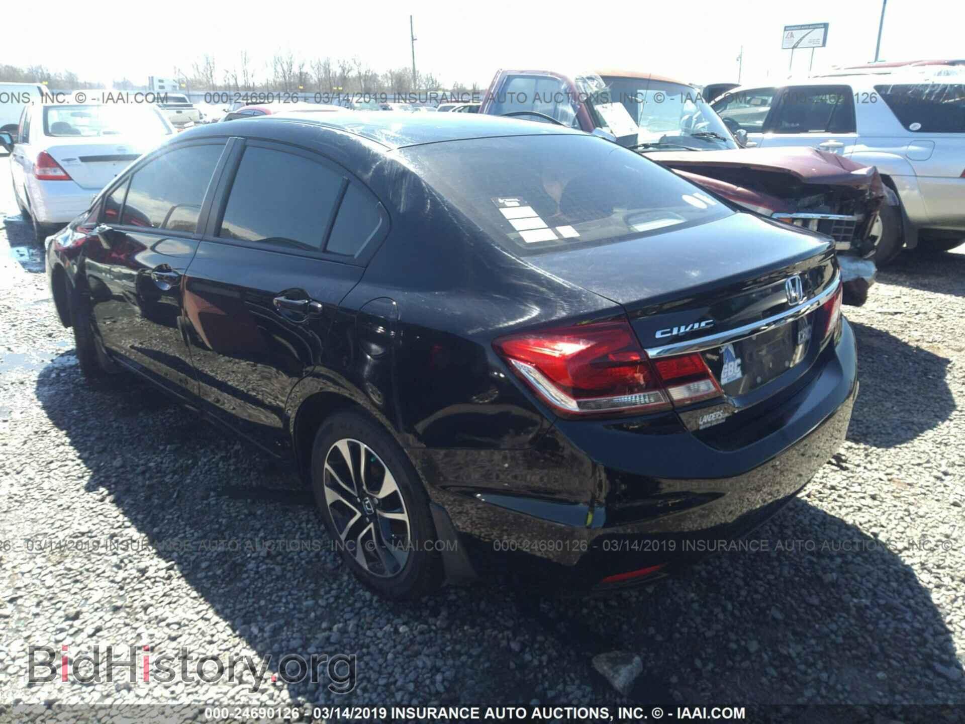 2013 HONDA CIVIC - VIN: 2HGFB2F87DH534337 - Фото 3