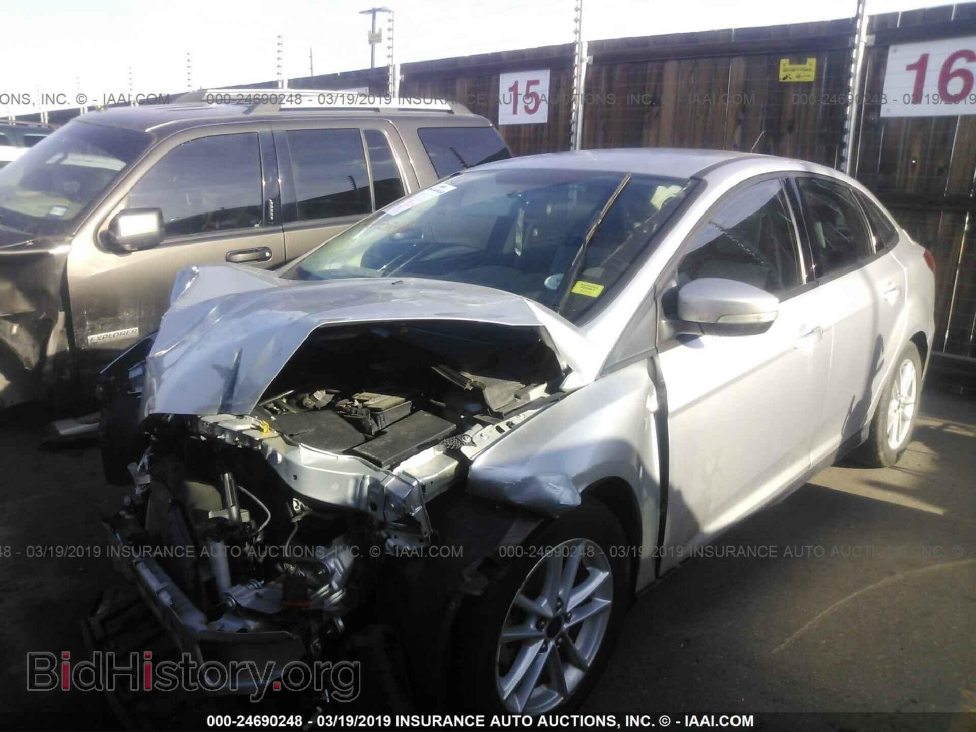 2015 FORD FOCUS - VIN: 1FADP3F20FL261472 - Фото 2