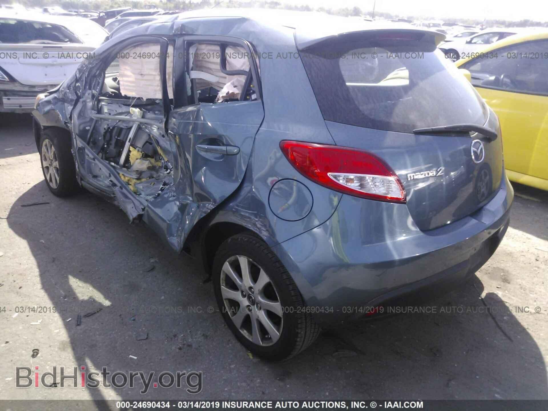 2014 MAZDA MAZDA2 - VIN: JM1DE1LY6E0179520 - Фото 3