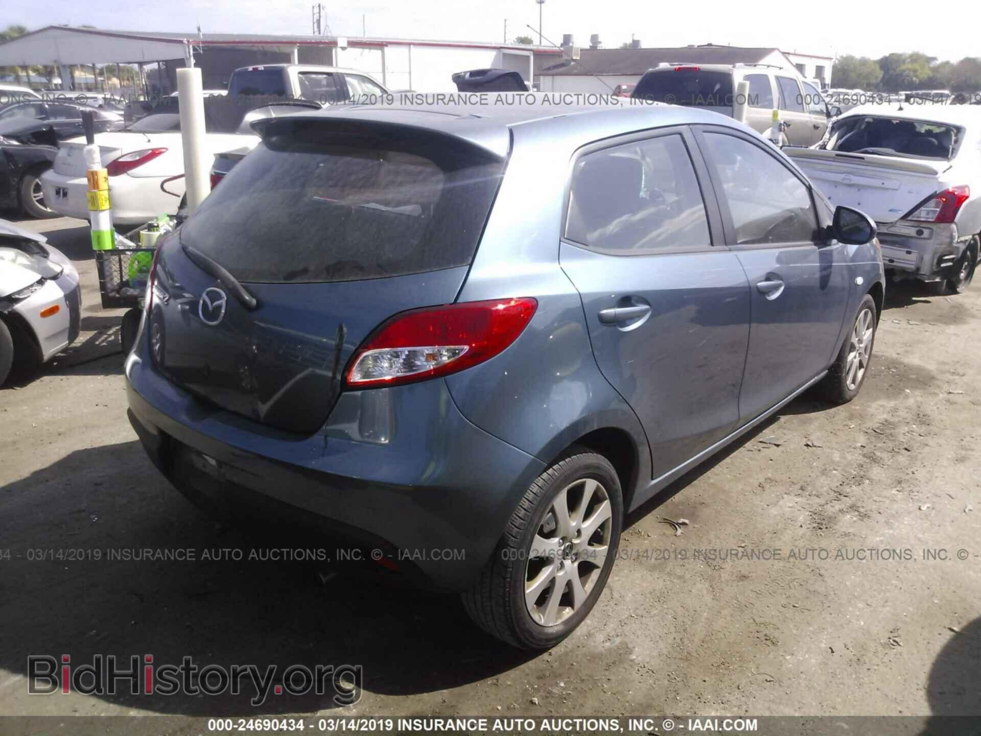 2014 MAZDA MAZDA2 - VIN: JM1DE1LY6E0179520 - Фото 4