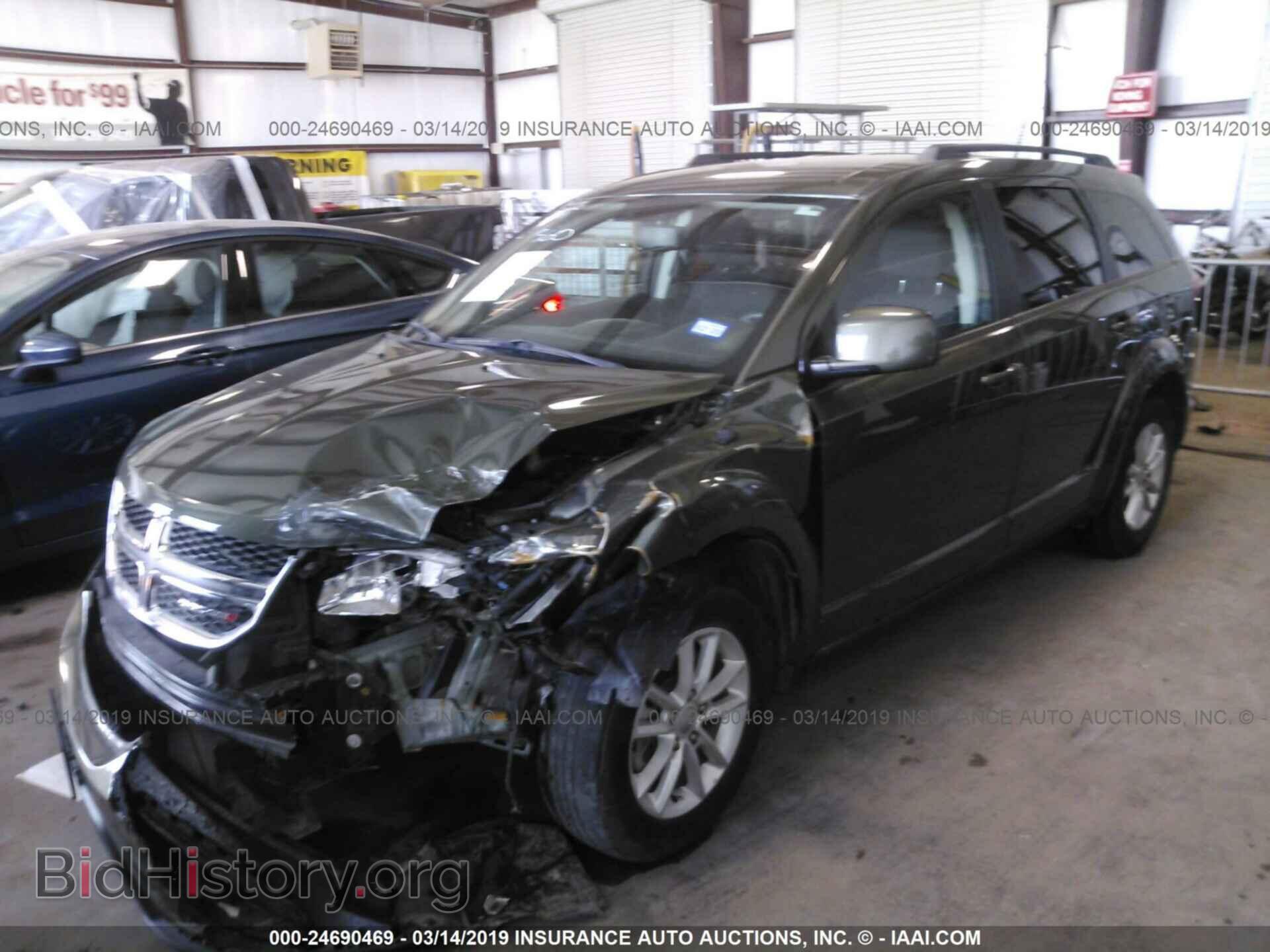 2016 DODGE JOURNEY - VIN: 3C4PDCBB3GT146473 - Фото 2
