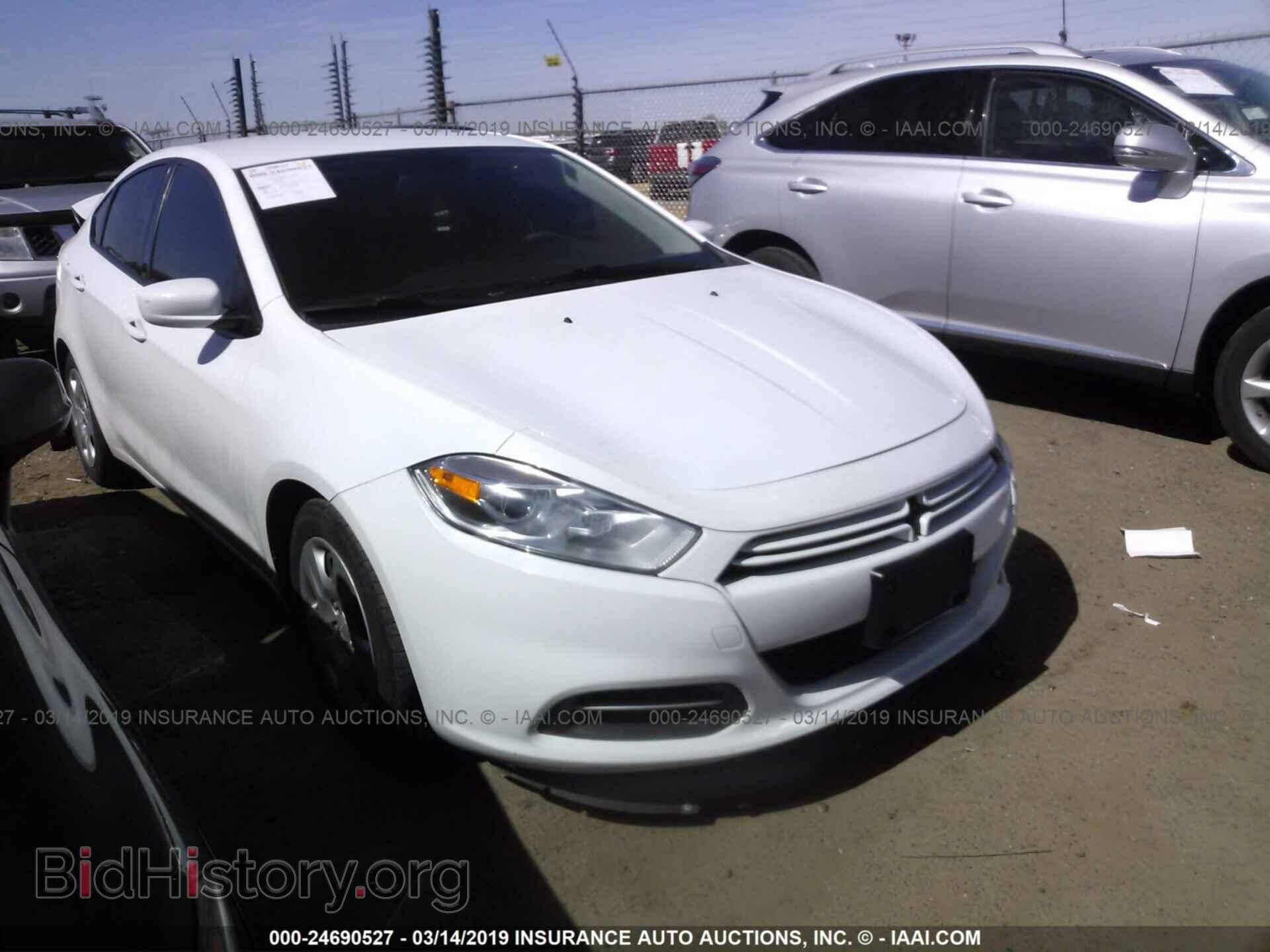 Фотография 1C3CDFAA8FD415942 - DODGE DART 2015