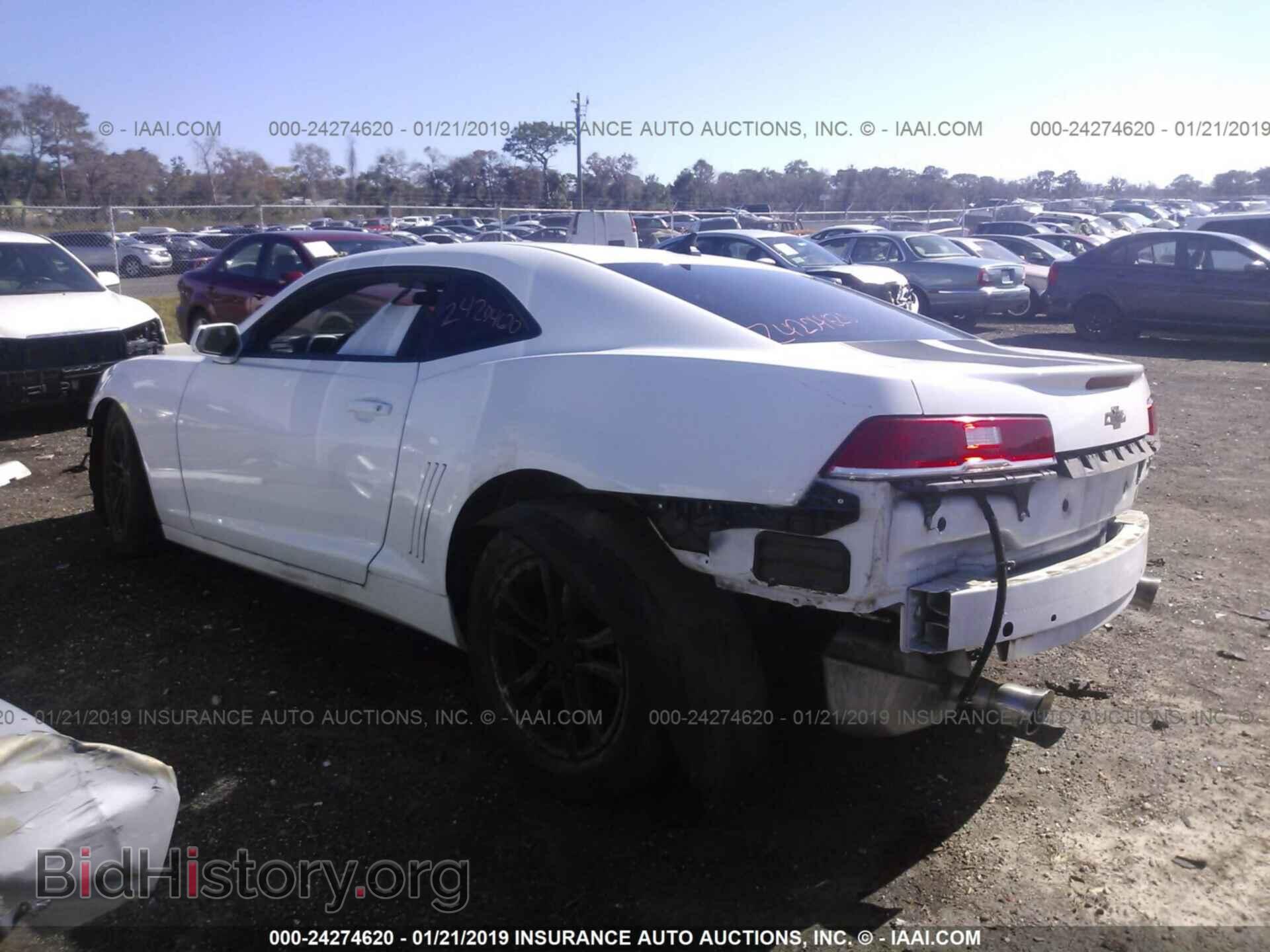 2014 CHEVROLET CAMARO - VIN: 2G1FB1E35E9170924 - Фото 3