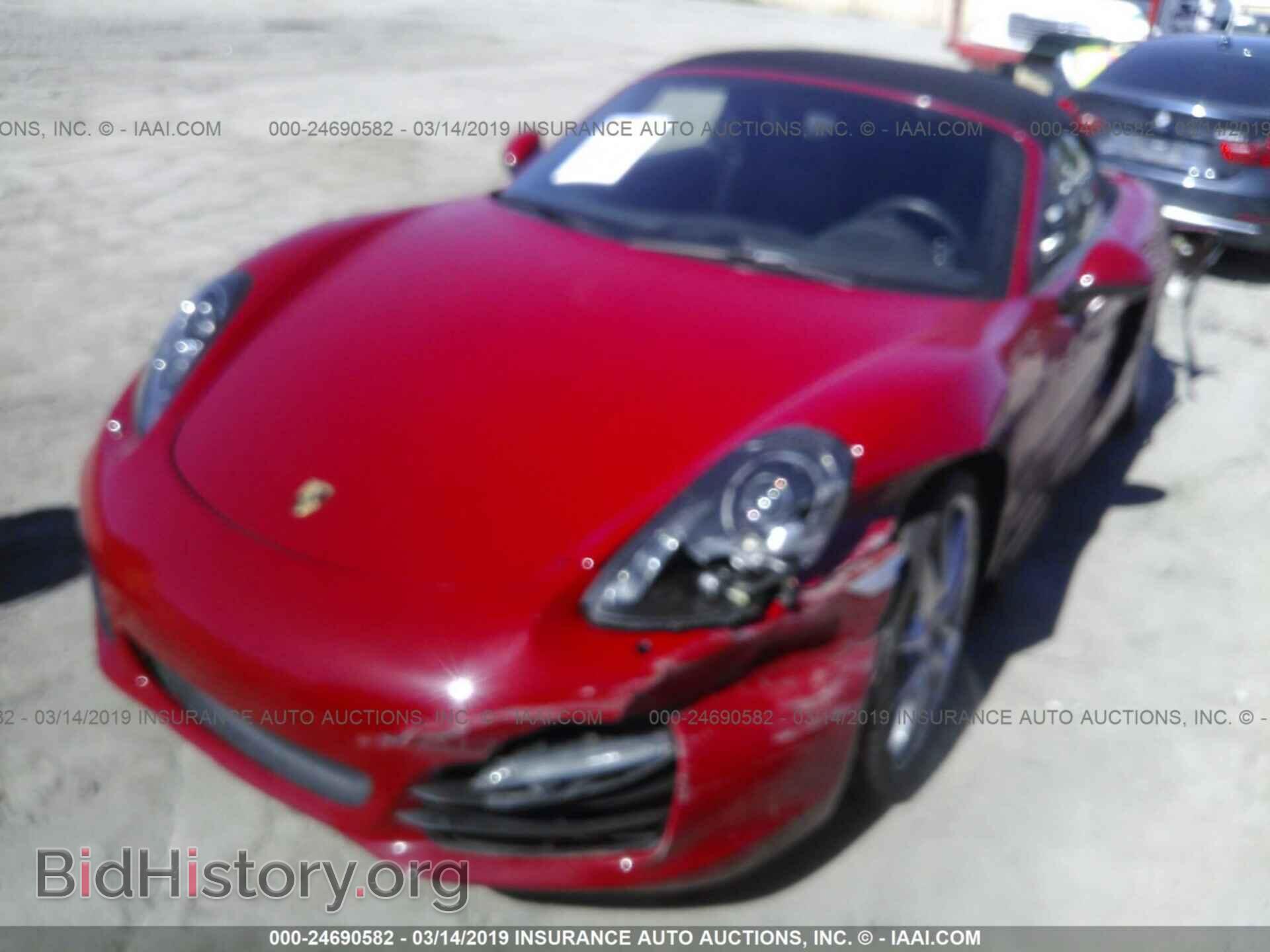 2015 PORSCHE BOXSTER - VIN: WP0CA2A89FS121052 - Фото 2