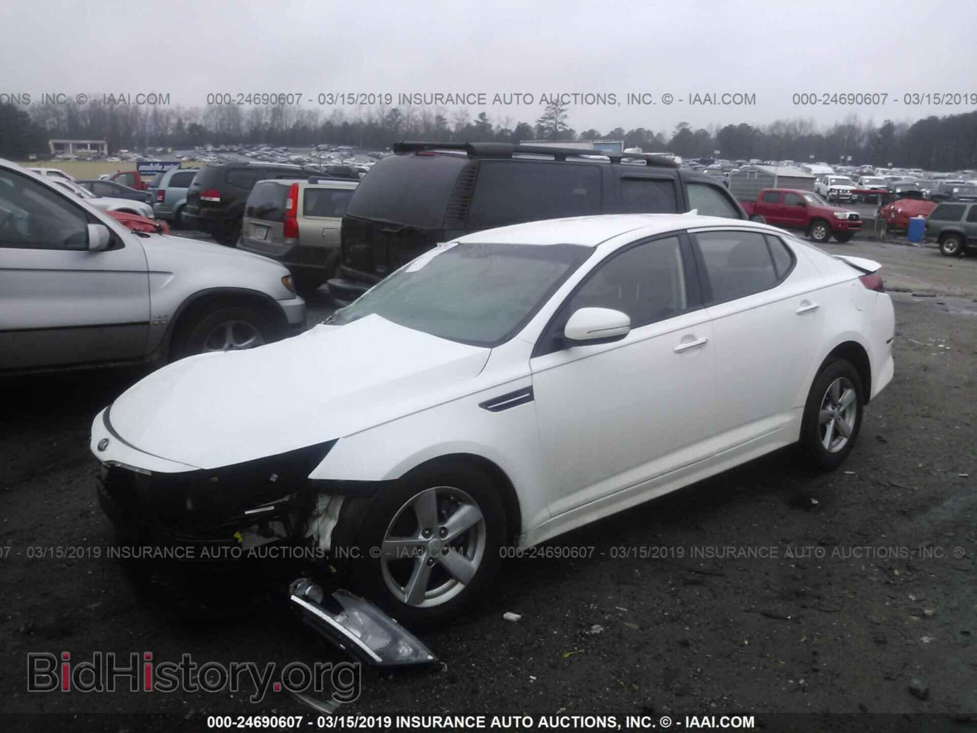 2015 KIA OPTIMA - VIN: KNAGM4A70F5659694 - Photo 2