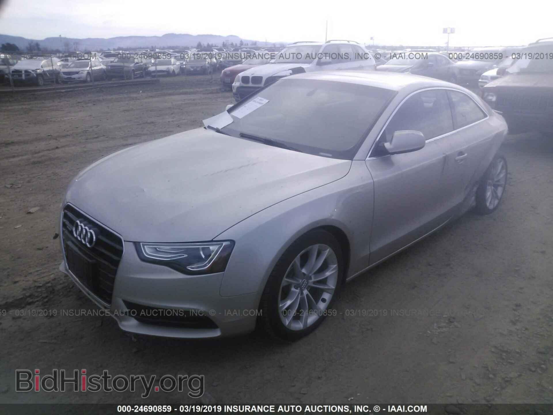 2014 AUDI A5 - VIN: WAULFAFR2EA004234 - Фото 2