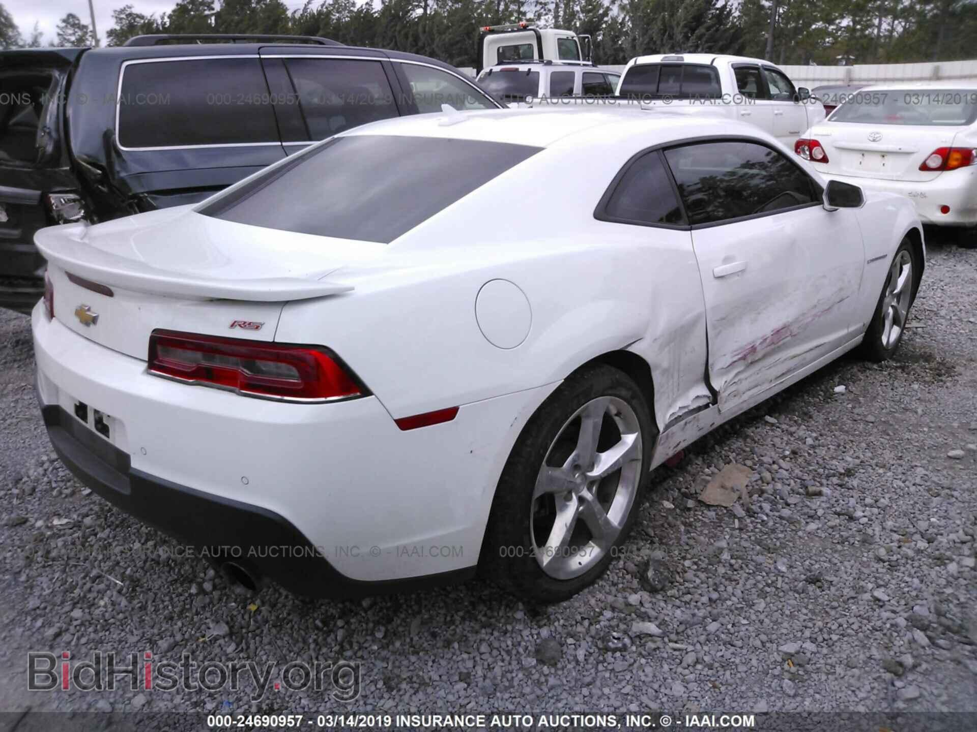 2014 CHEVROLET CAMARO - VIN: 2G1FC1E37E9164300 - Фото 4