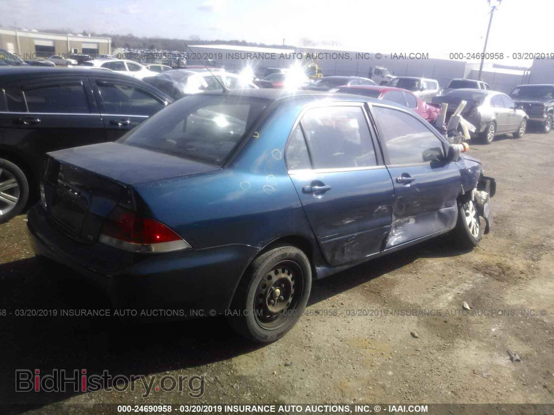 2006 MITSUBISHI LANCER - VIN: JA3AJ26E16U004686 - Фото 4