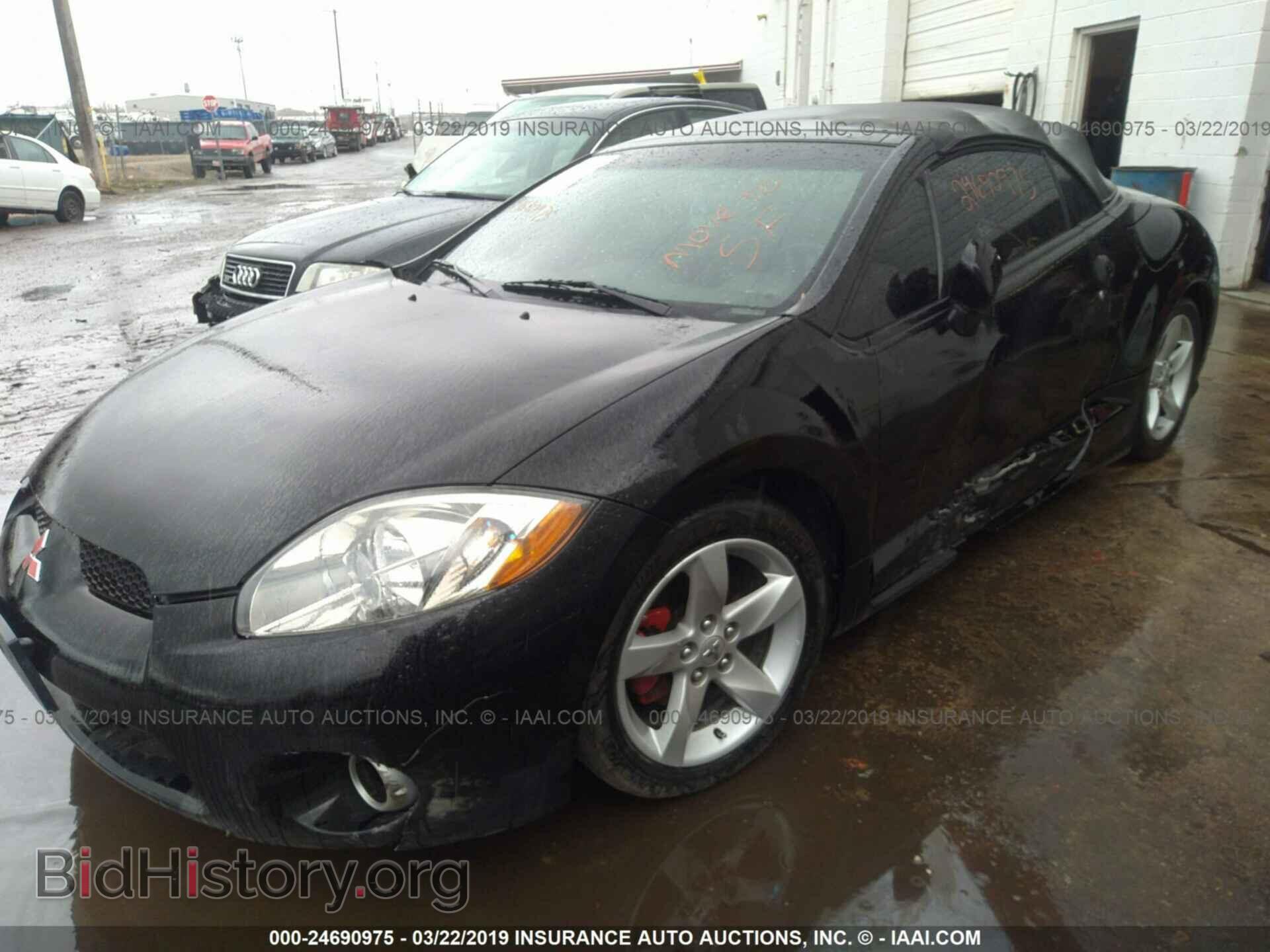 2007 MITSUBISHI ECLIPSE - VIN: 4A3AL35T67E001423 - Фото 2