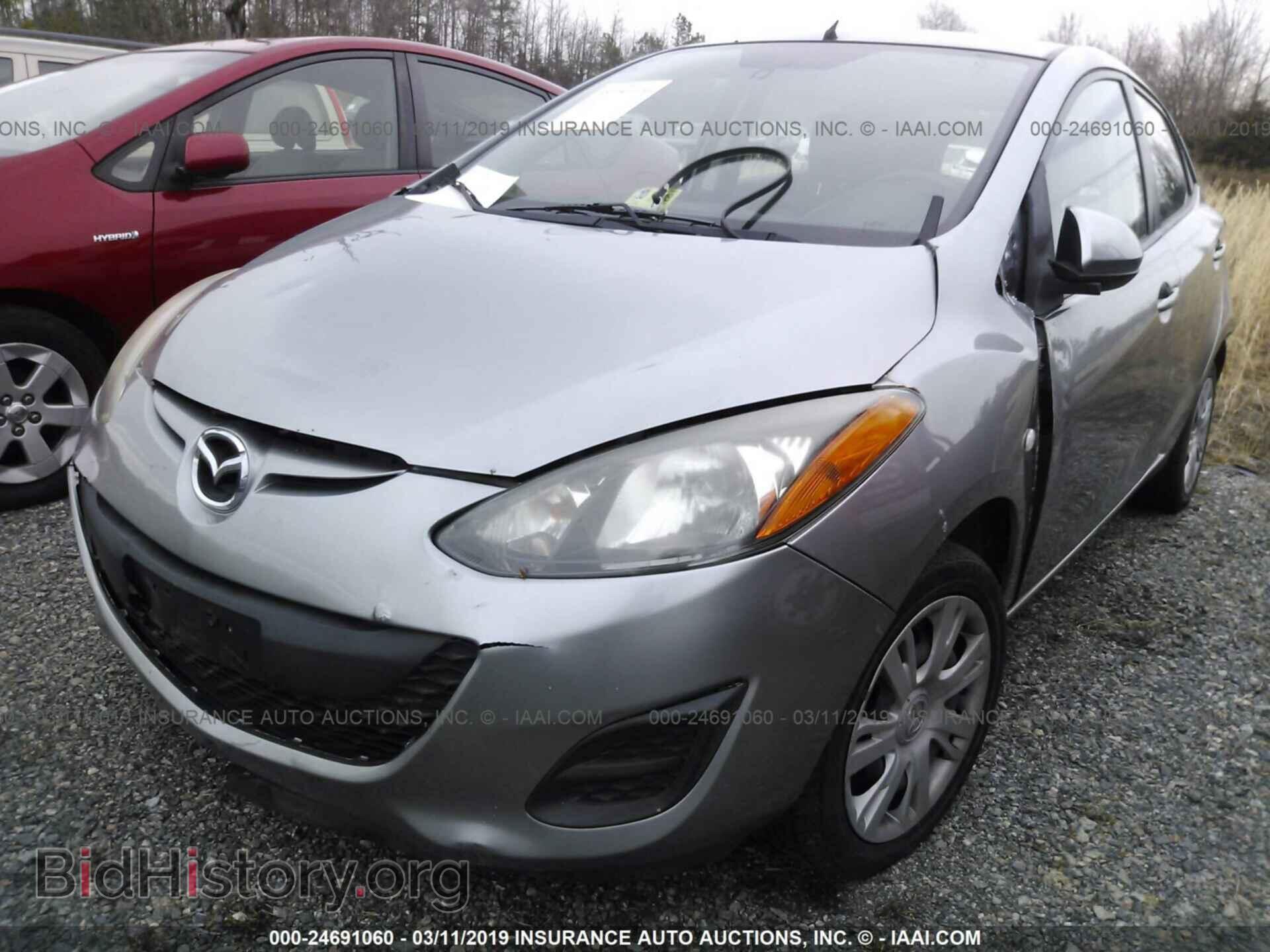 2012 MAZDA MAZDA2 - VIN: JM1DE1KYXC0151699 - Photo 2