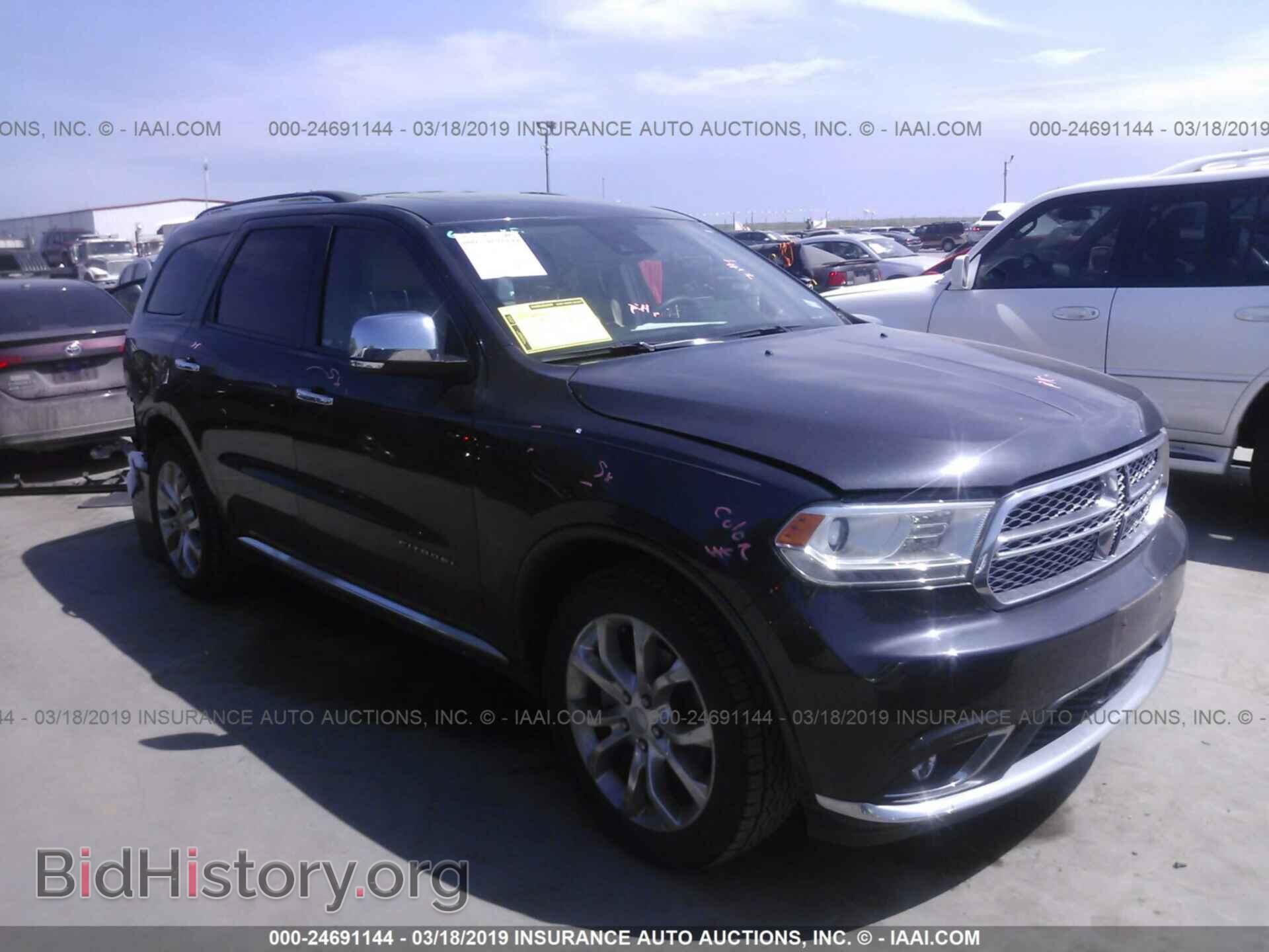 Фотография 1C4RDHEG7GC330856 - DODGE DURANGO 2016