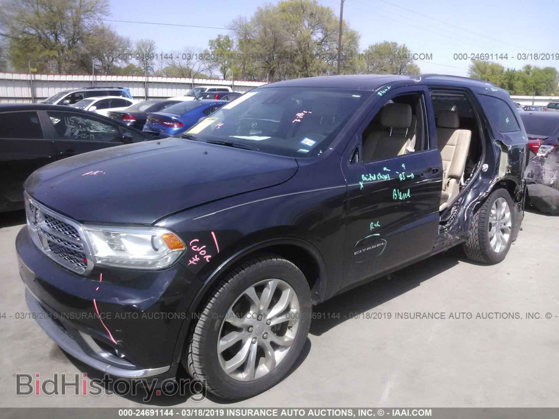 2016 DODGE DURANGO - VIN: 1C4RDHEG7GC330856 - Фото 2