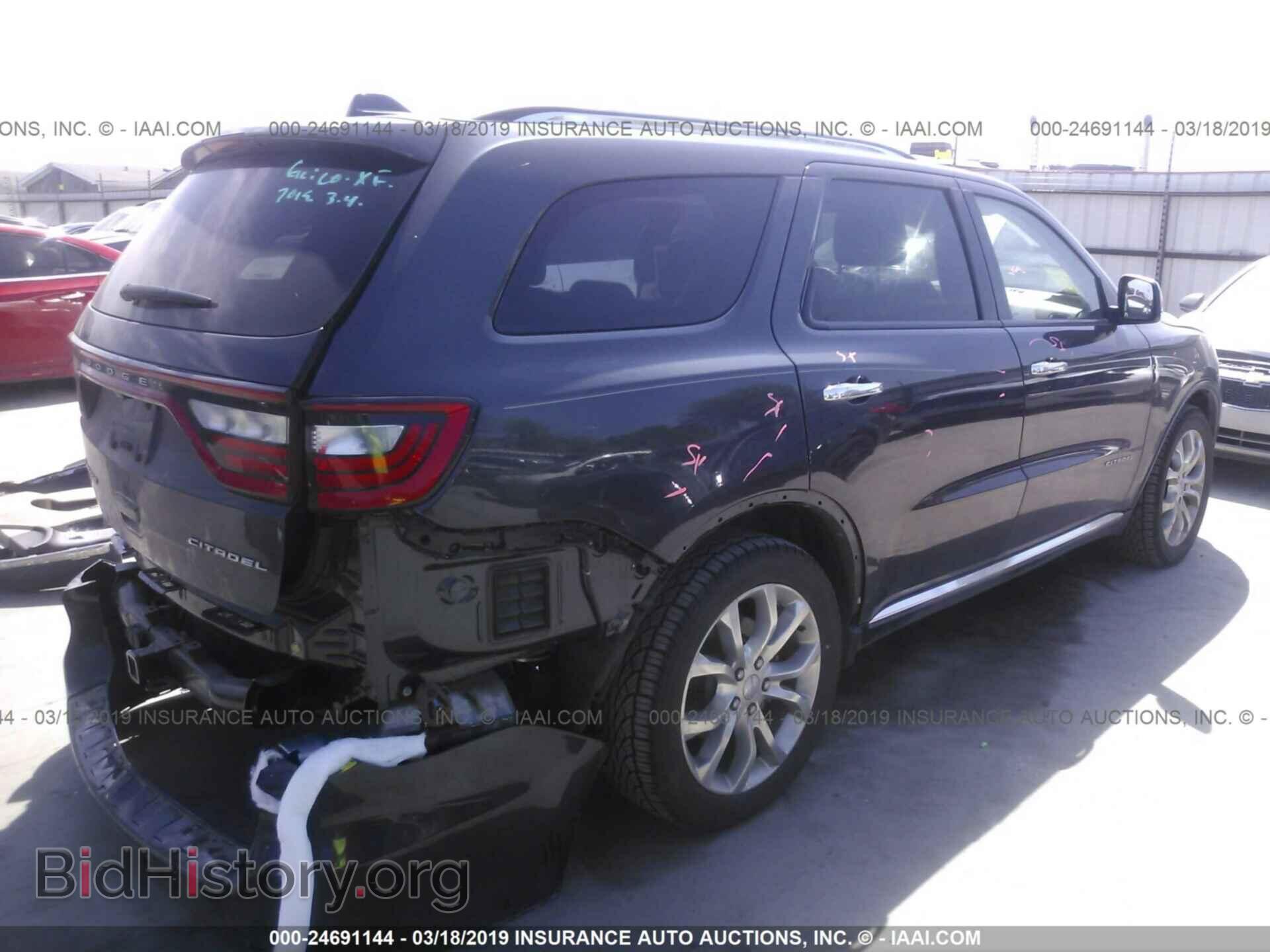 2016 DODGE DURANGO - VIN: 1C4RDHEG7GC330856 - Фото 4