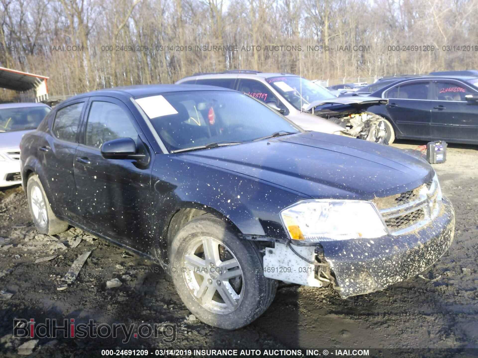 Photo 1C3CDZCB5CN161765 - DODGE AVENGER 2012