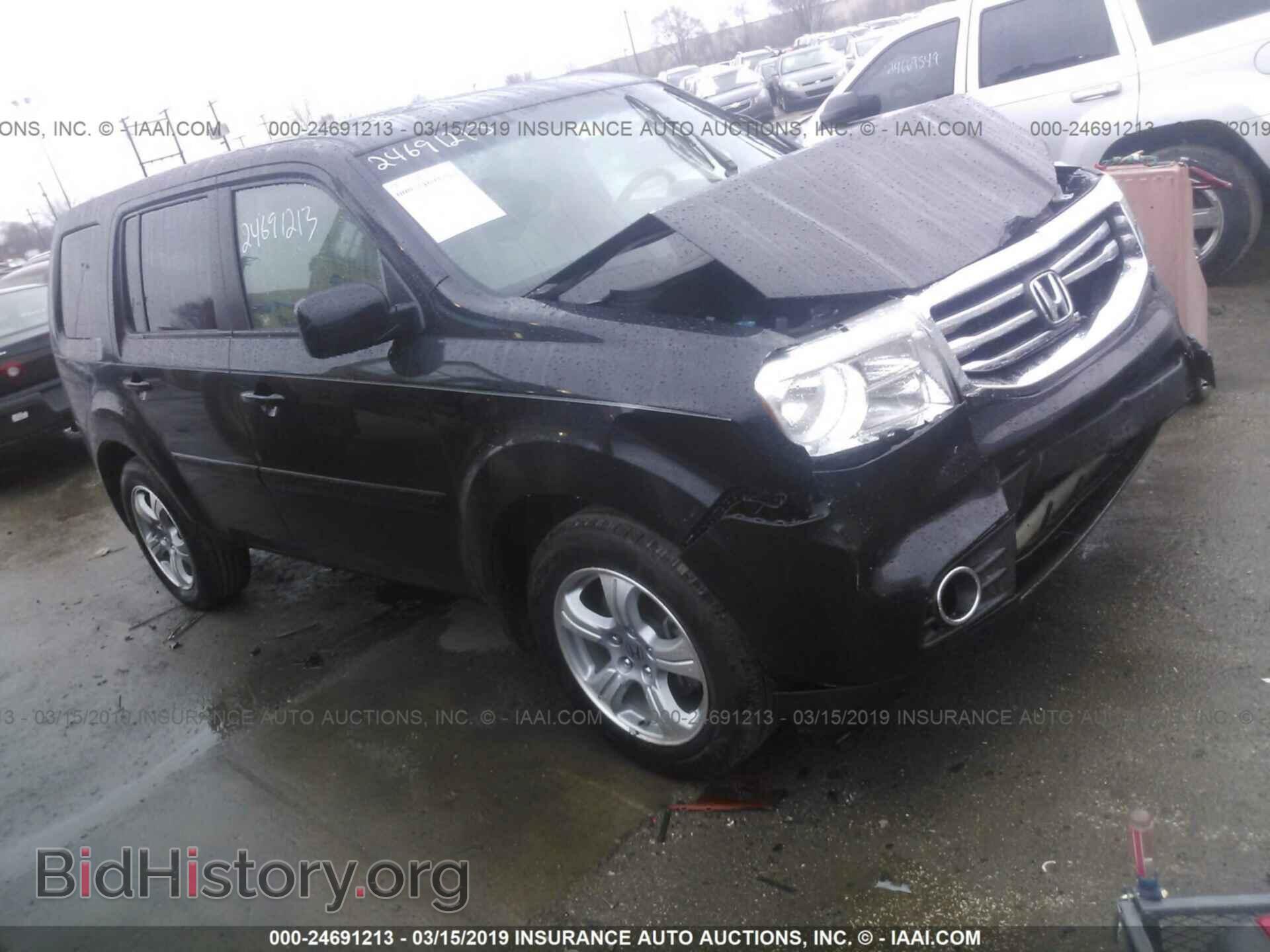 2012 HONDA PILOT - VIN: 5FNYF3H50CB033993 - Фото 2