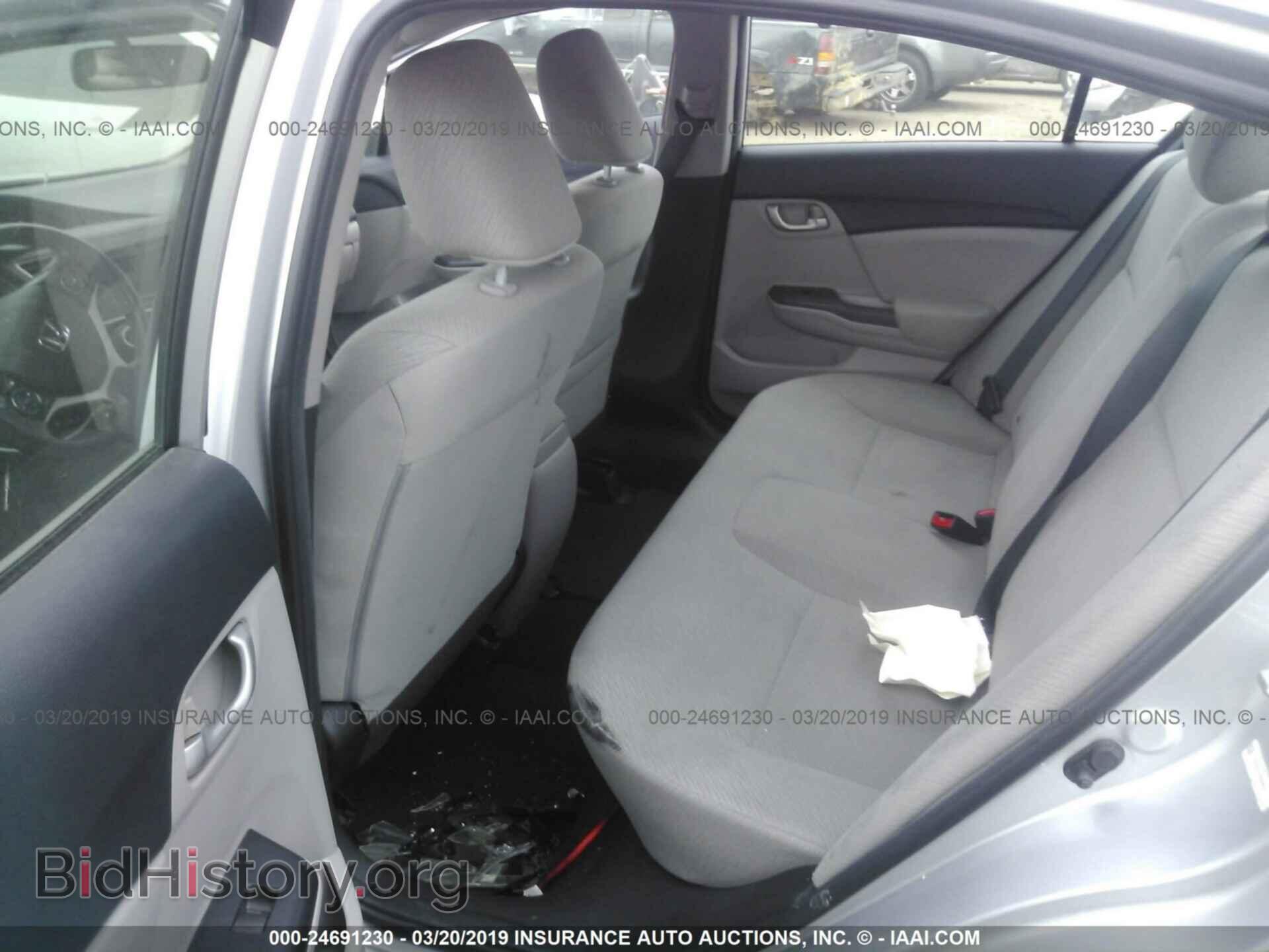 2013 HONDA CIVIC - VIN: 19XFB2F51DE059638 - Фото 8