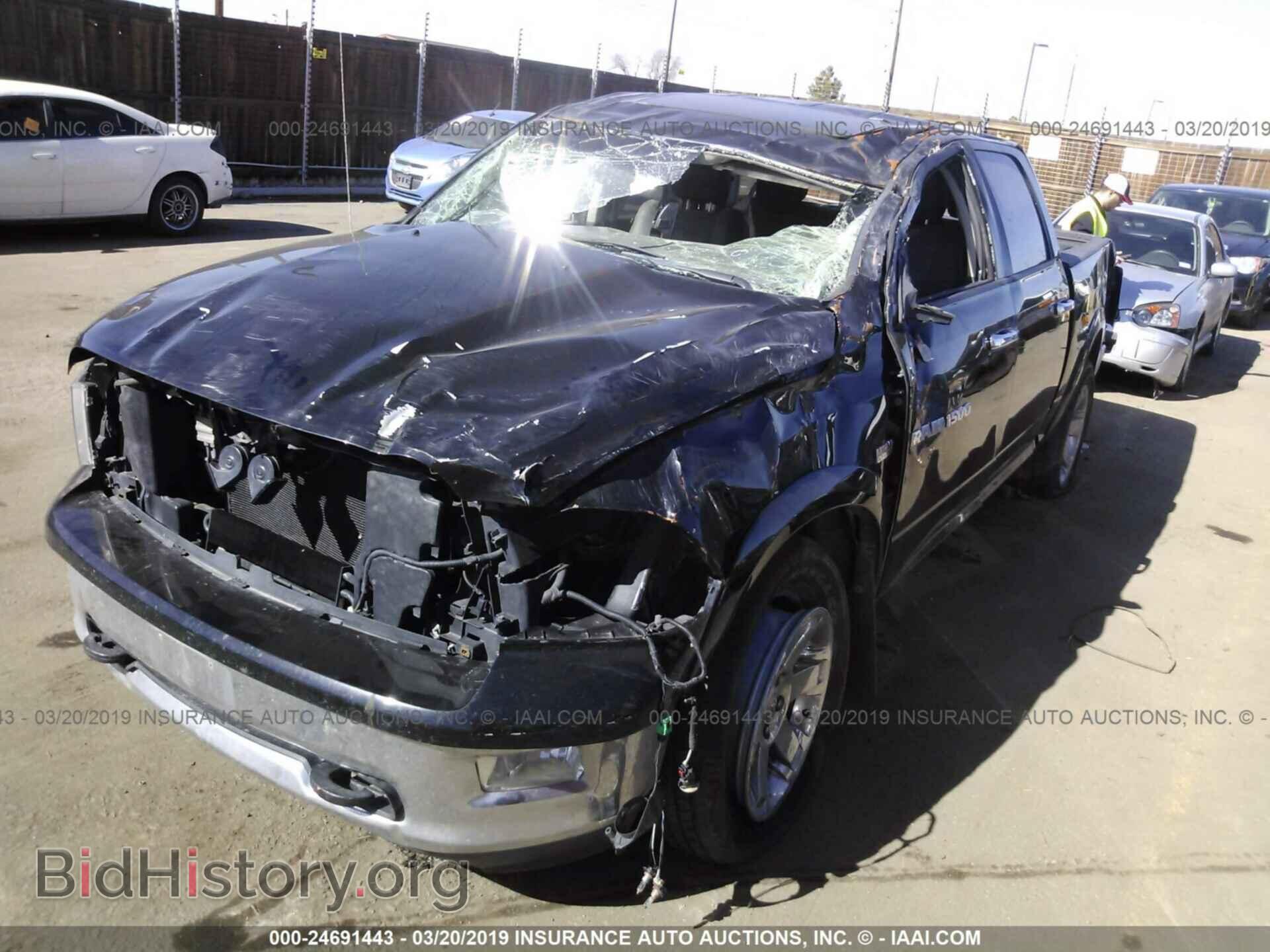 2012 DODGE RAM 1500 - VIN: 1C6RD7NT3CS296980 - Фото 2