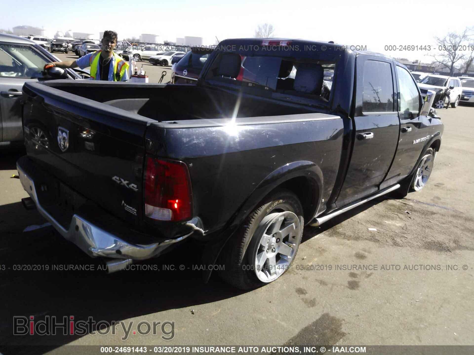 2012 DODGE RAM 1500 - VIN: 1C6RD7NT3CS296980 - Фото 4
