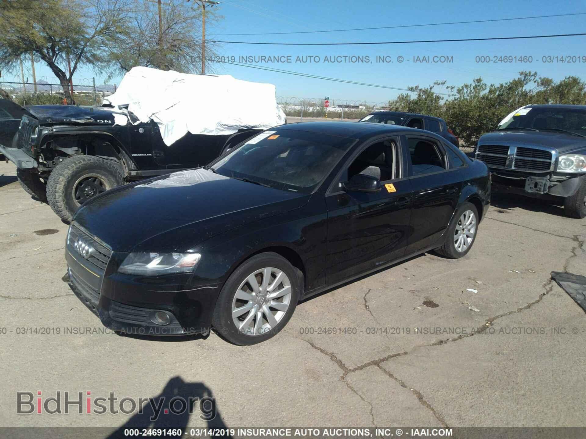 2012 AUDI A4 - VIN: WAUAFAFL1CN017582 - Photo 2