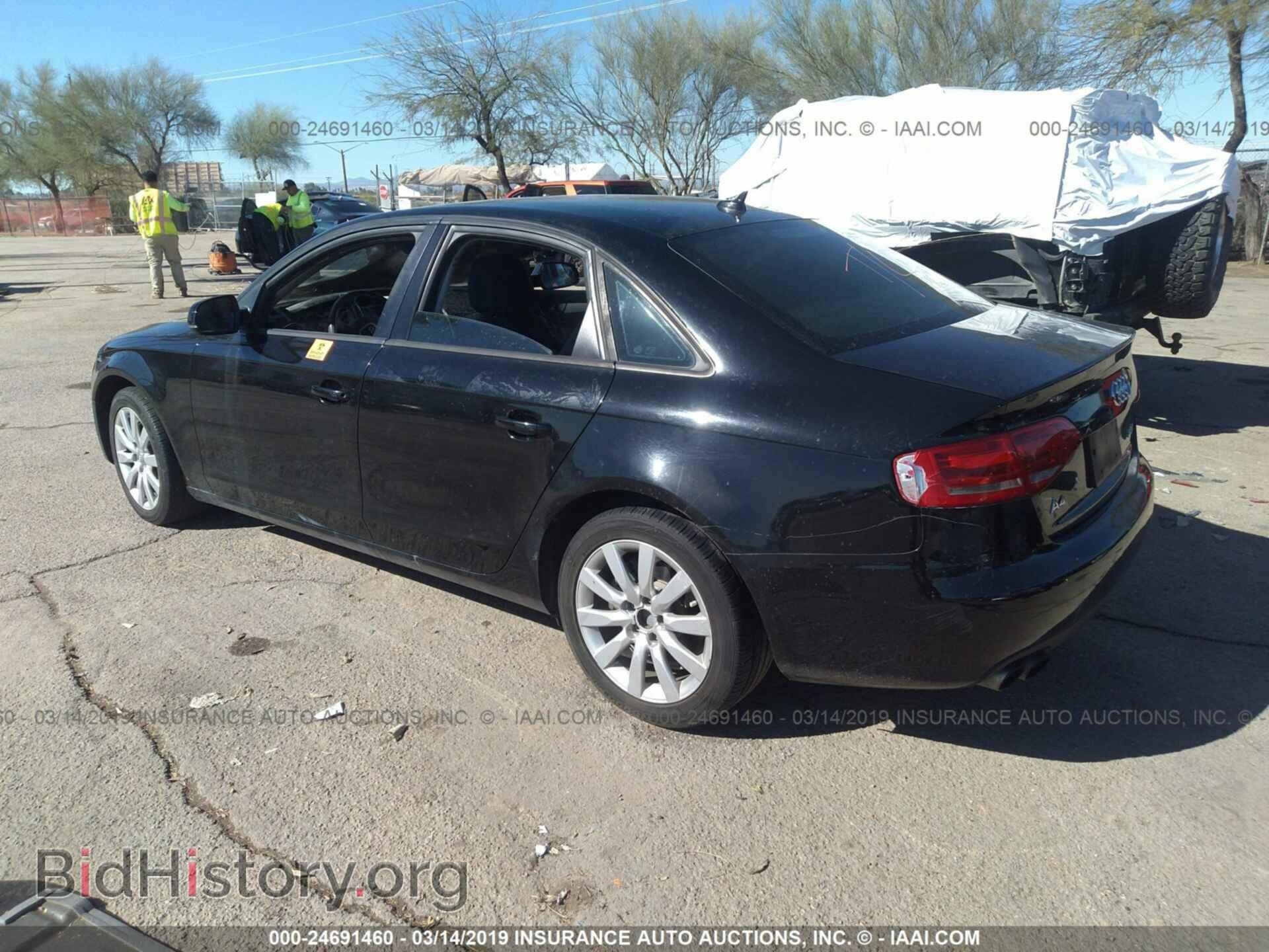 2012 AUDI A4 - VIN: WAUAFAFL1CN017582 - Photo 3