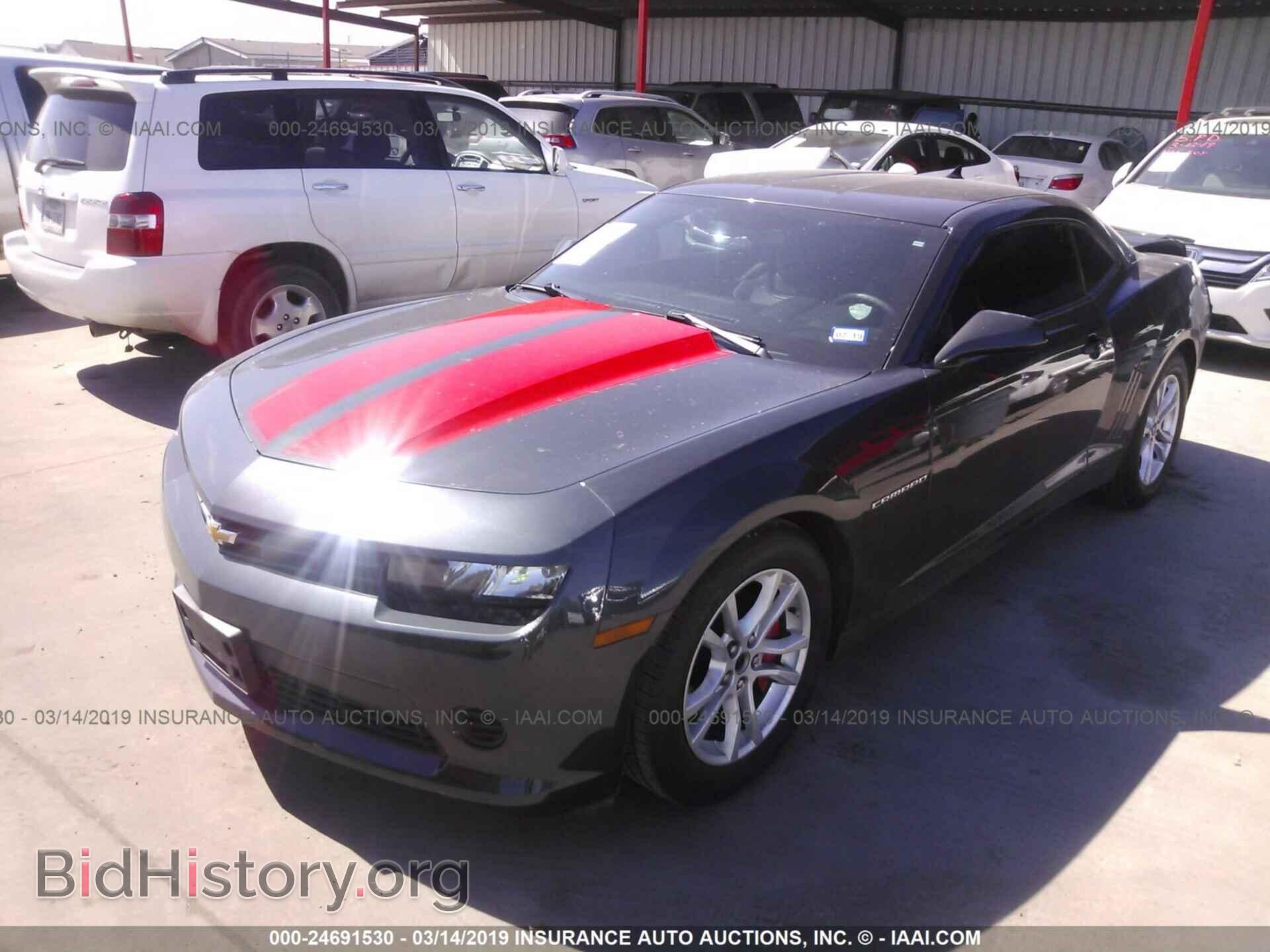2014 CHEVROLET CAMARO - VIN: 2G1FA1E39E9267109 - Фото 2