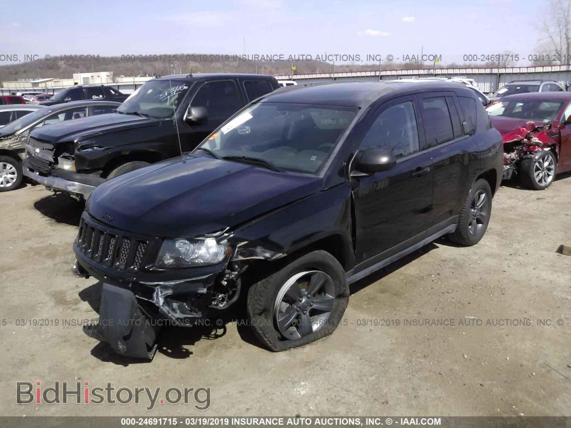 2014 JEEP COMPASS - VIN: 1C4NJDBB8ED796411 - Photo 2