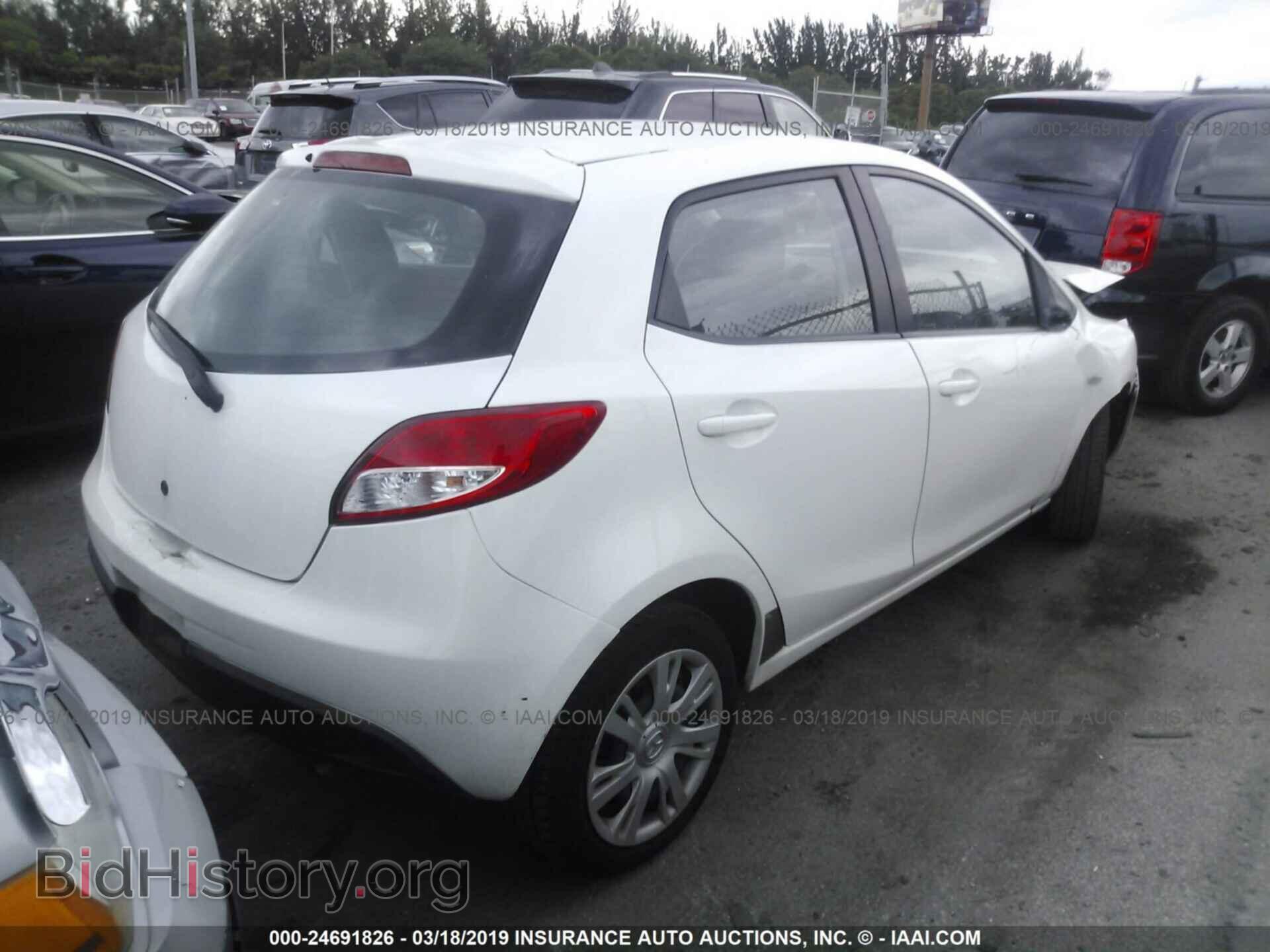 2011 MAZDA MAZDA2 - VIN: JM1DE1HY2B0124017 - Фото 4