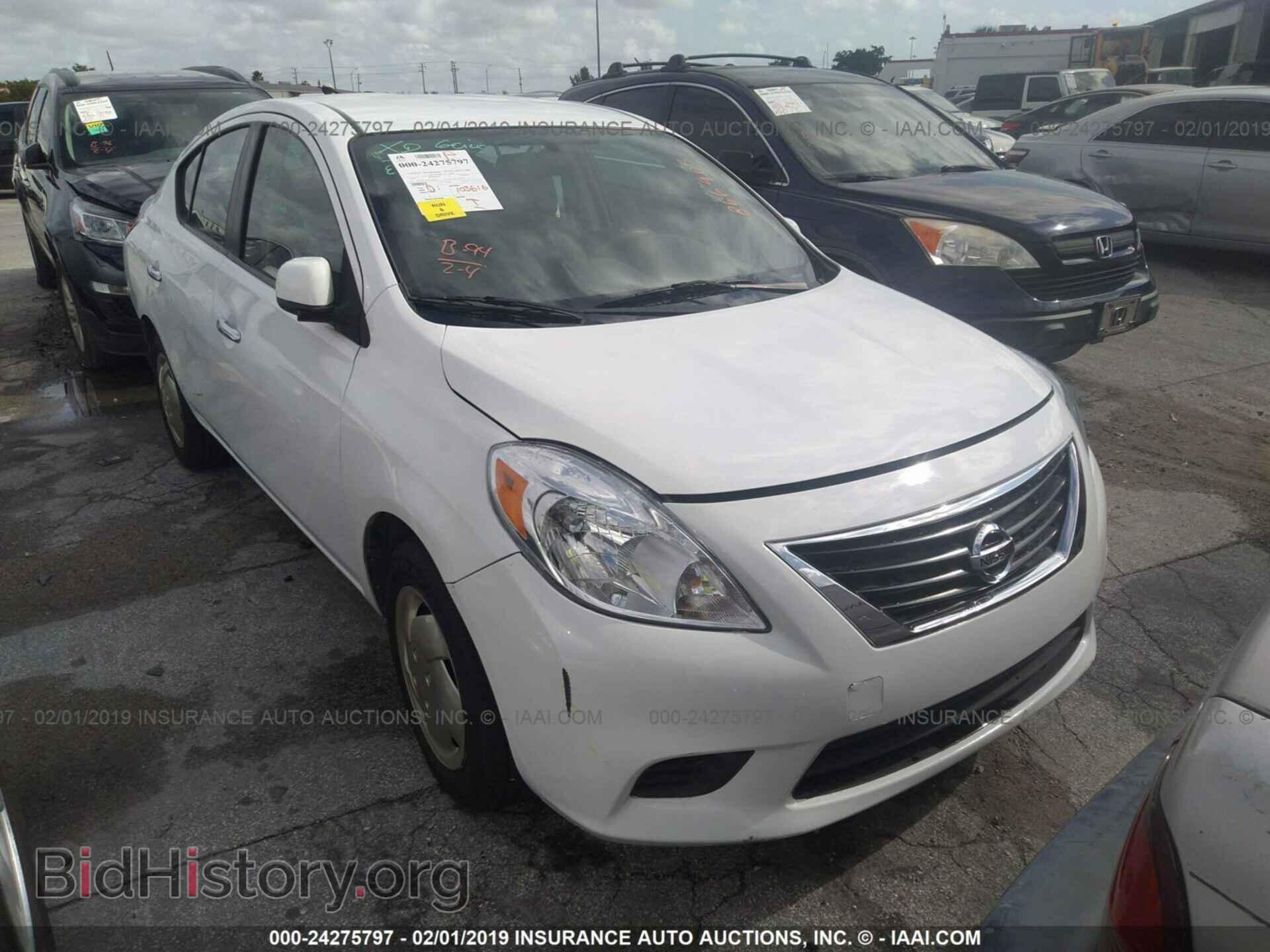 Фотография 3N1CN7AP1CL866903 - NISSAN VERSA 2012