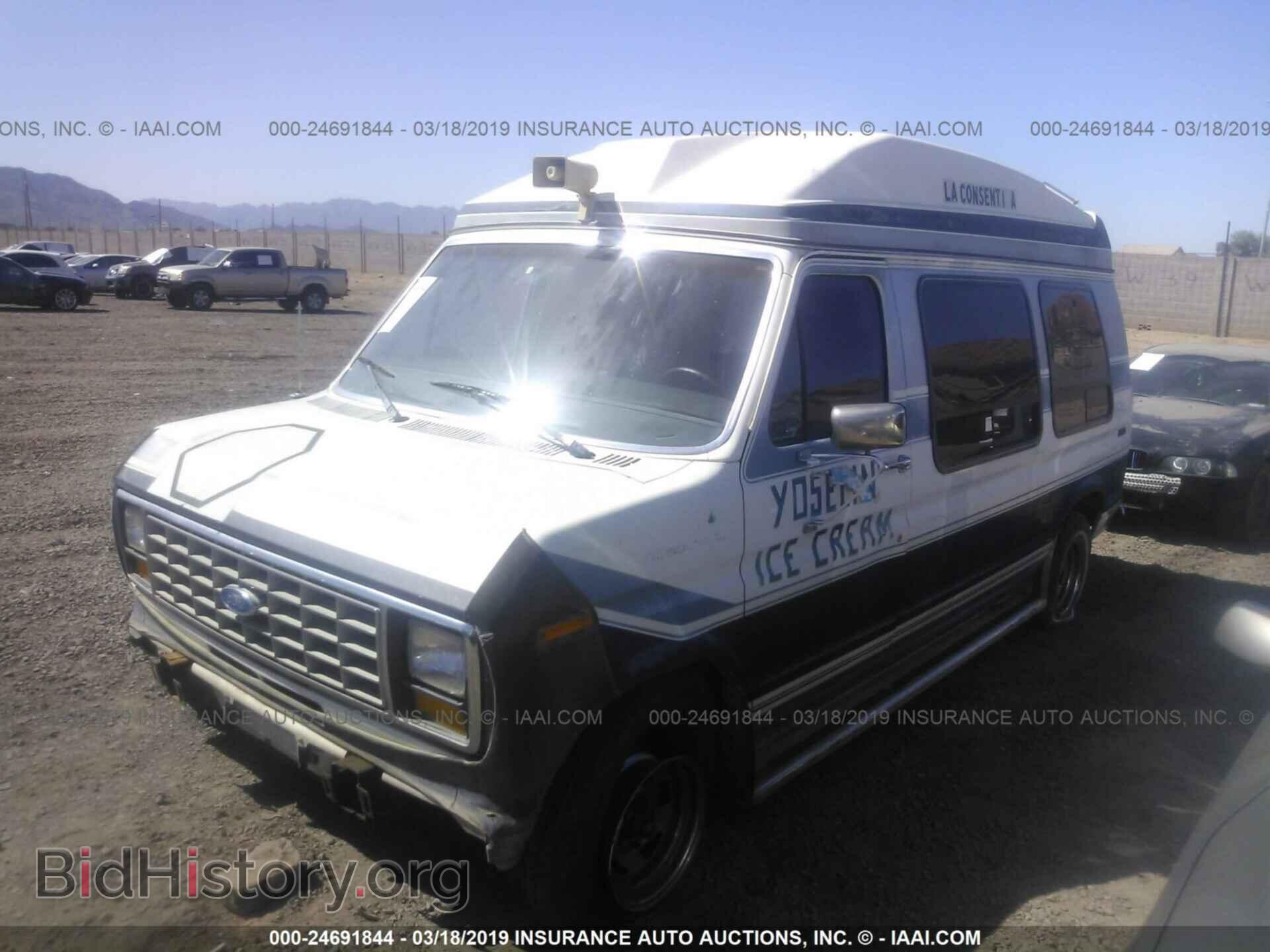 1989 FORD ECONOLINE - VIN: 1FDEE14H7KHB37563 - Фото 2