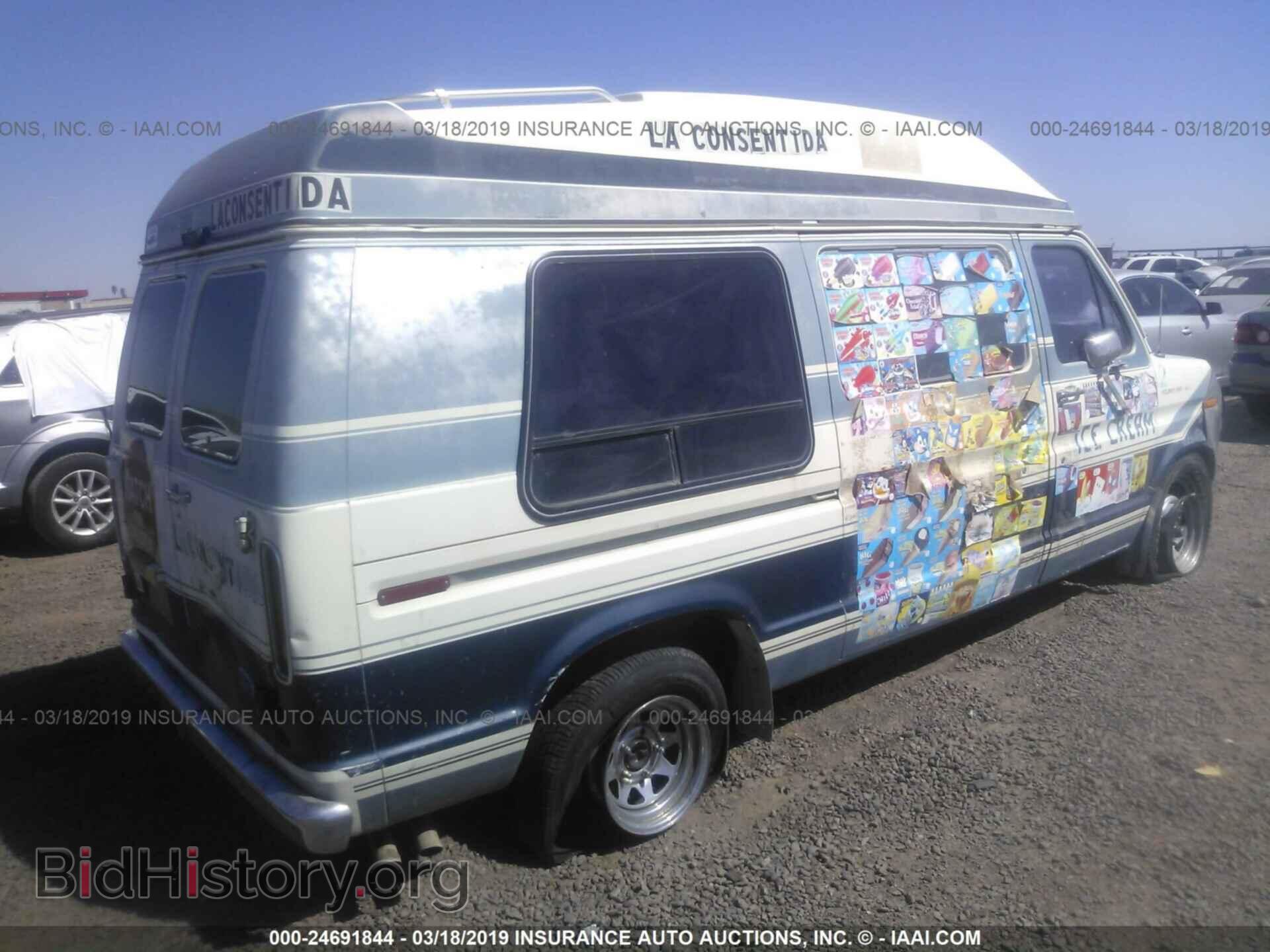 1989 FORD ECONOLINE - VIN: 1FDEE14H7KHB37563 - Фото 4