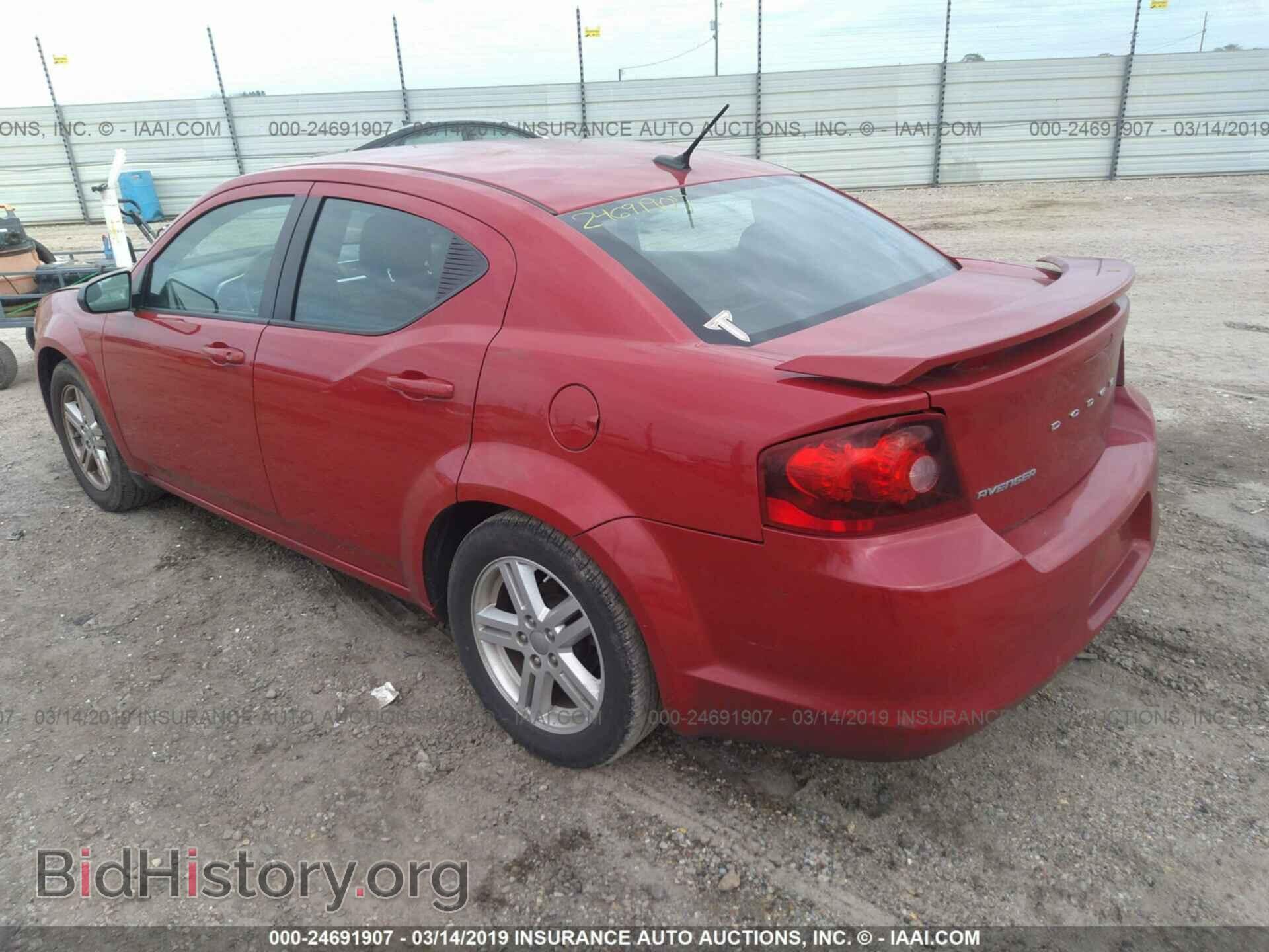2014 DODGE AVENGER - VIN: 1C3CDZAB5EN202000 - Фото 3